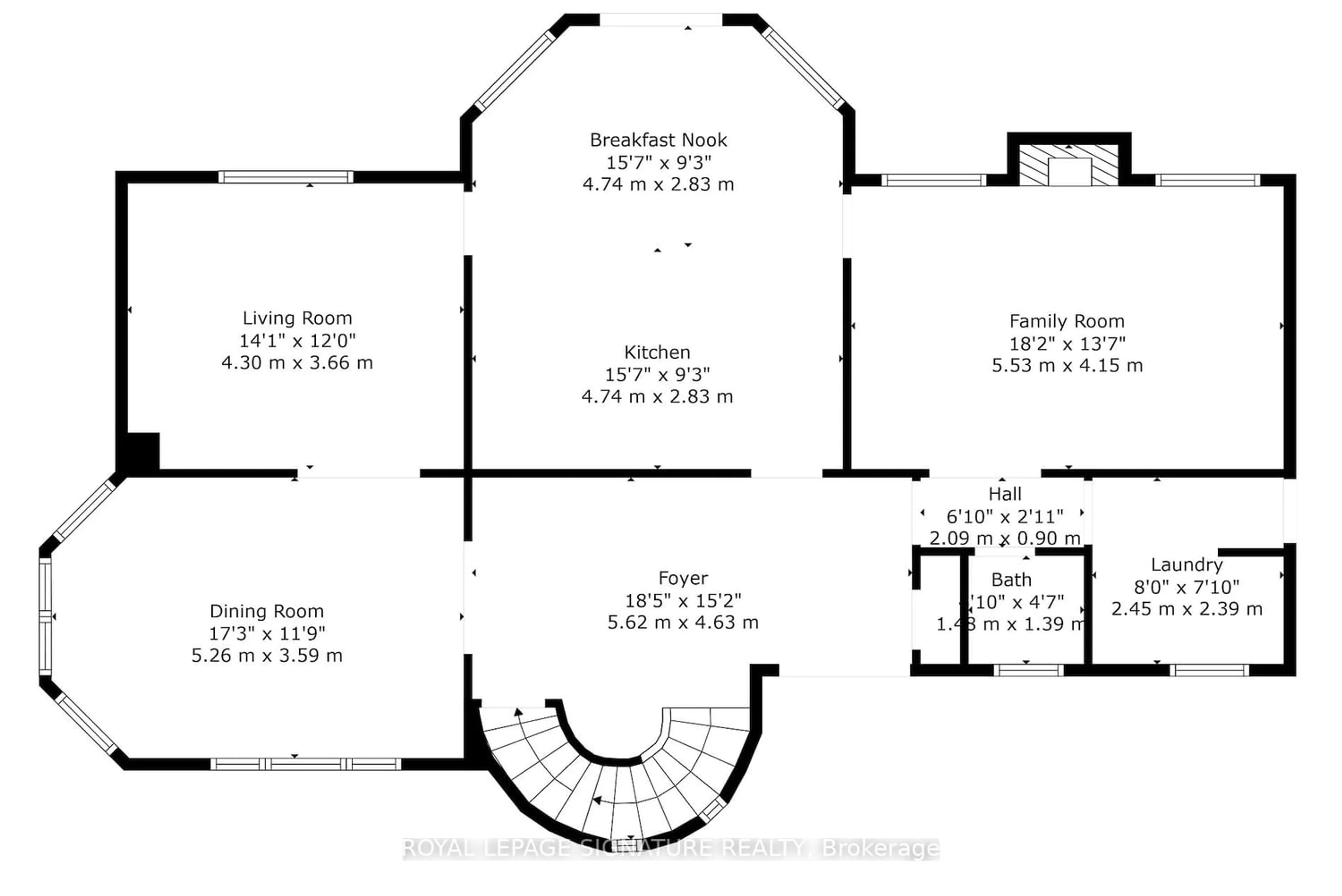 Floor plan for 20 Hawthorne Rd, Mono Ontario L9W 6G7