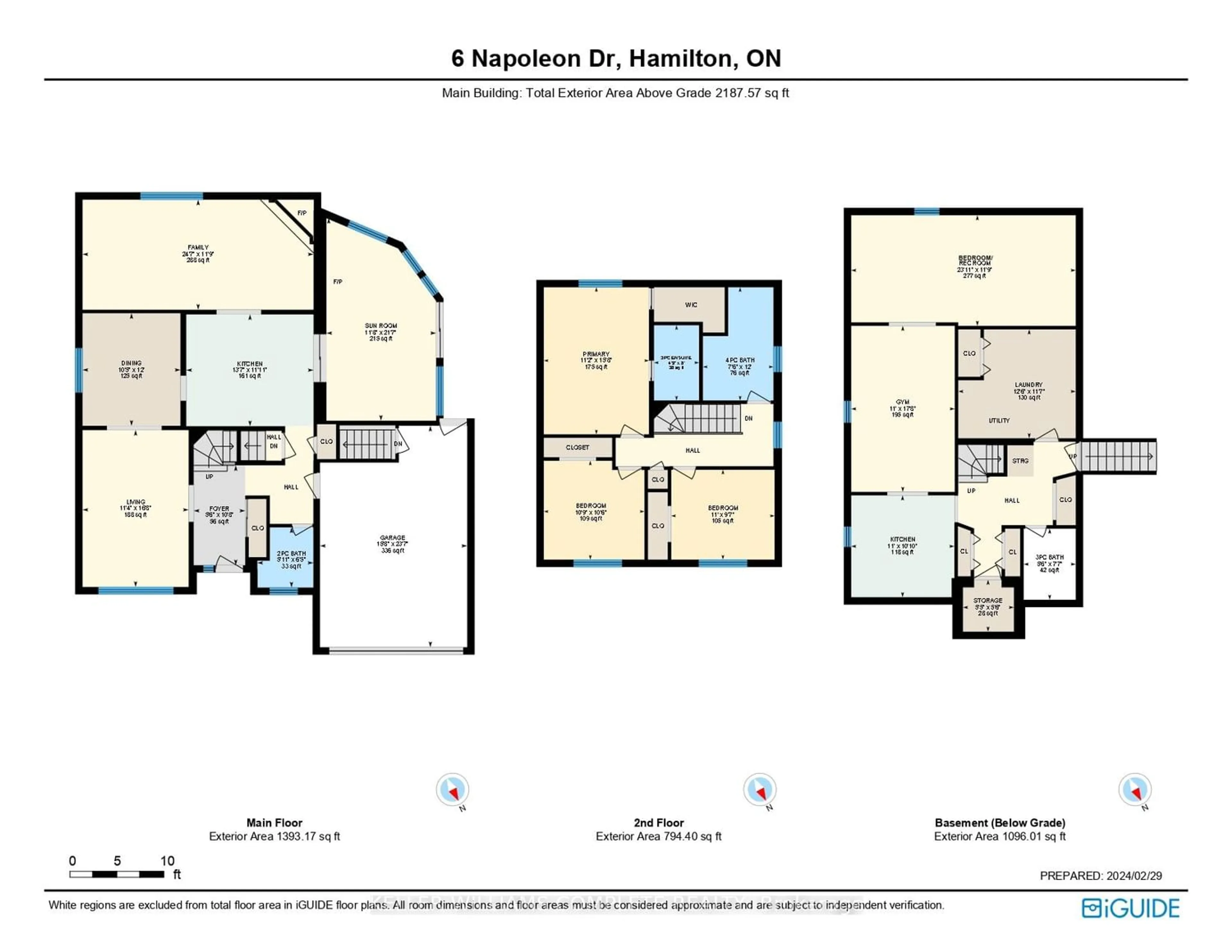 Floor plan for 6 Napoleon Dr, Hamilton Ontario L8E 4T5
