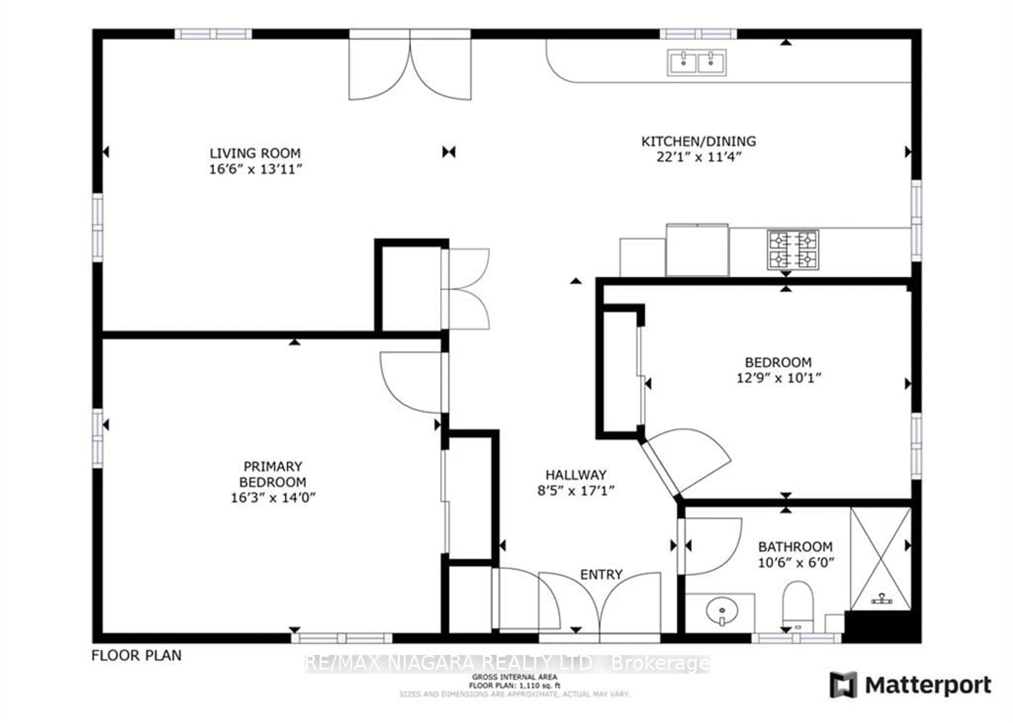 Floor plan for 797 Forks Rd, Welland Ontario L3K 5V5