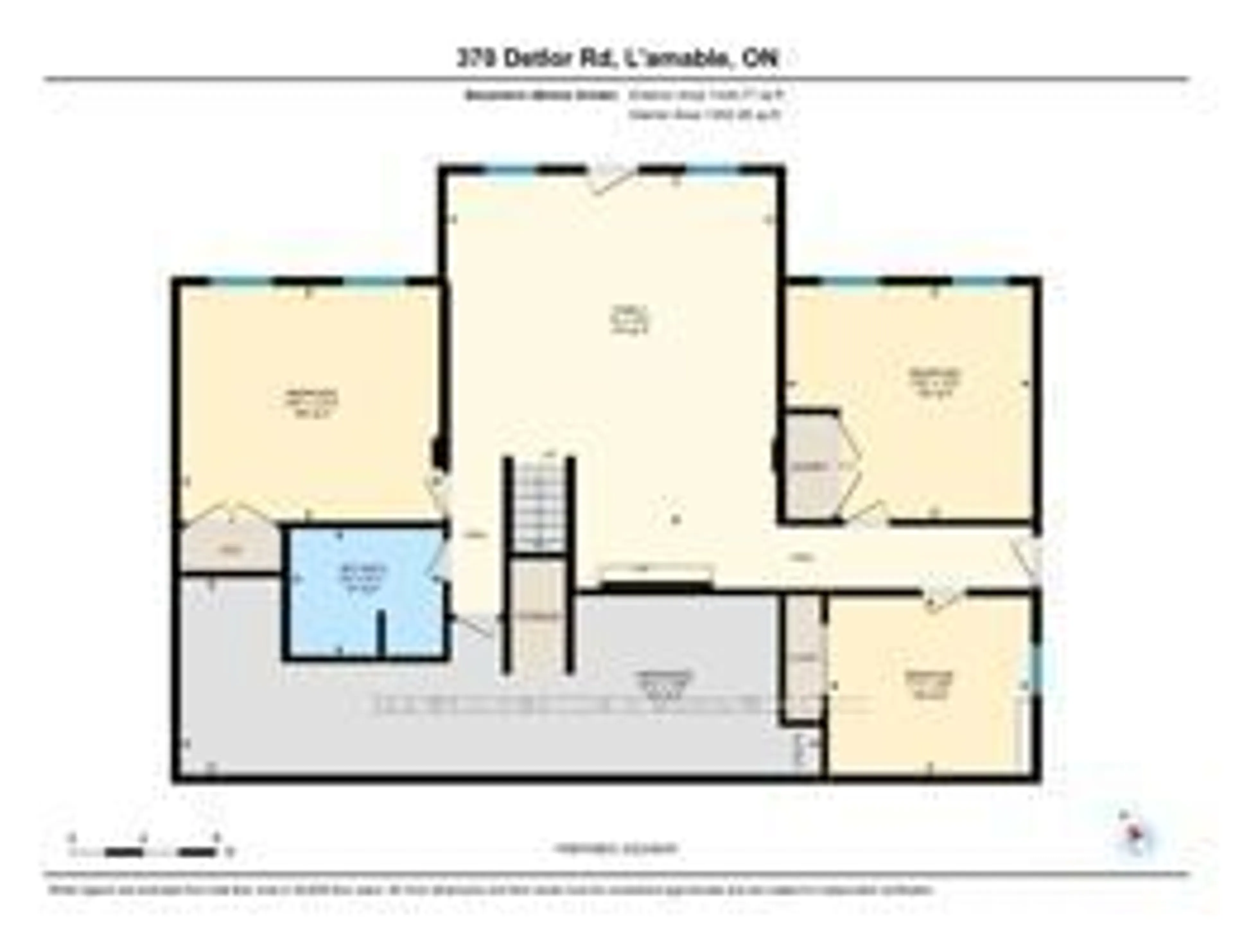 Floor plan for 370 Detlor Rd, Bancroft Ontario K0L 1C0