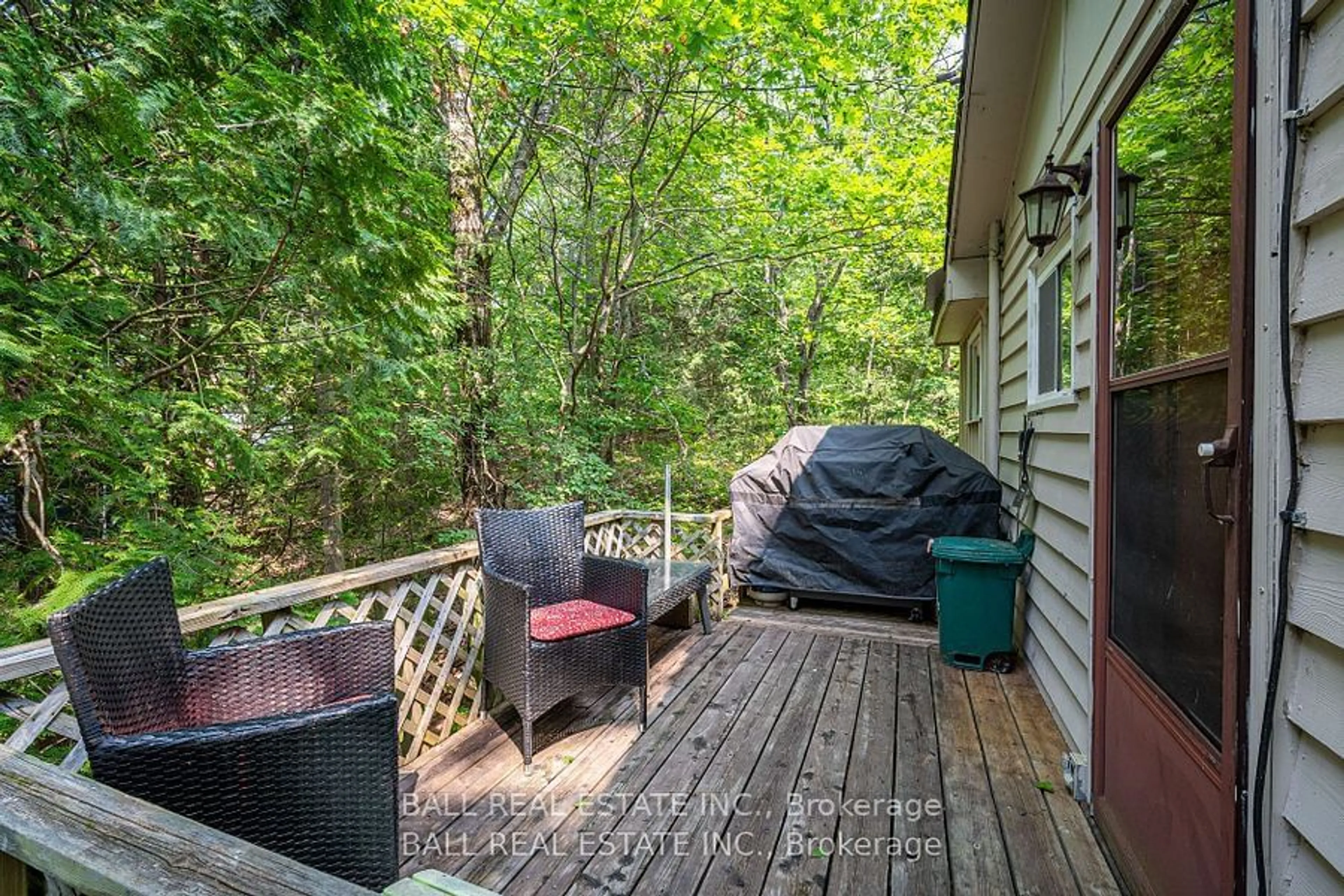 Patio, cottage for 1207 Anstruther Lake Wao, North Kawartha Ontario K0L 1A0