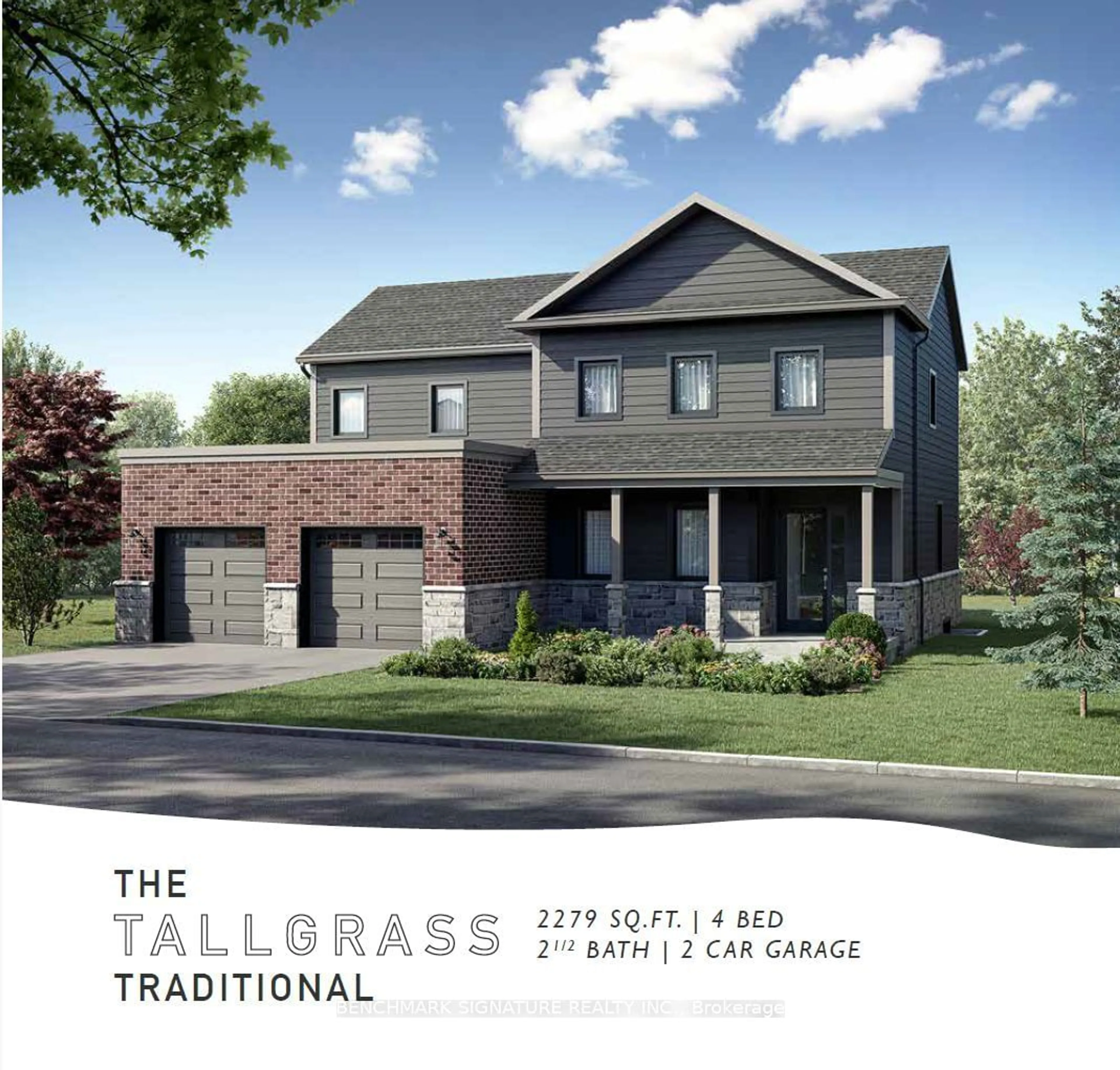 Home with brick exterior material for Lot 22 Totten St, Zorra Ontario N0J 1J0