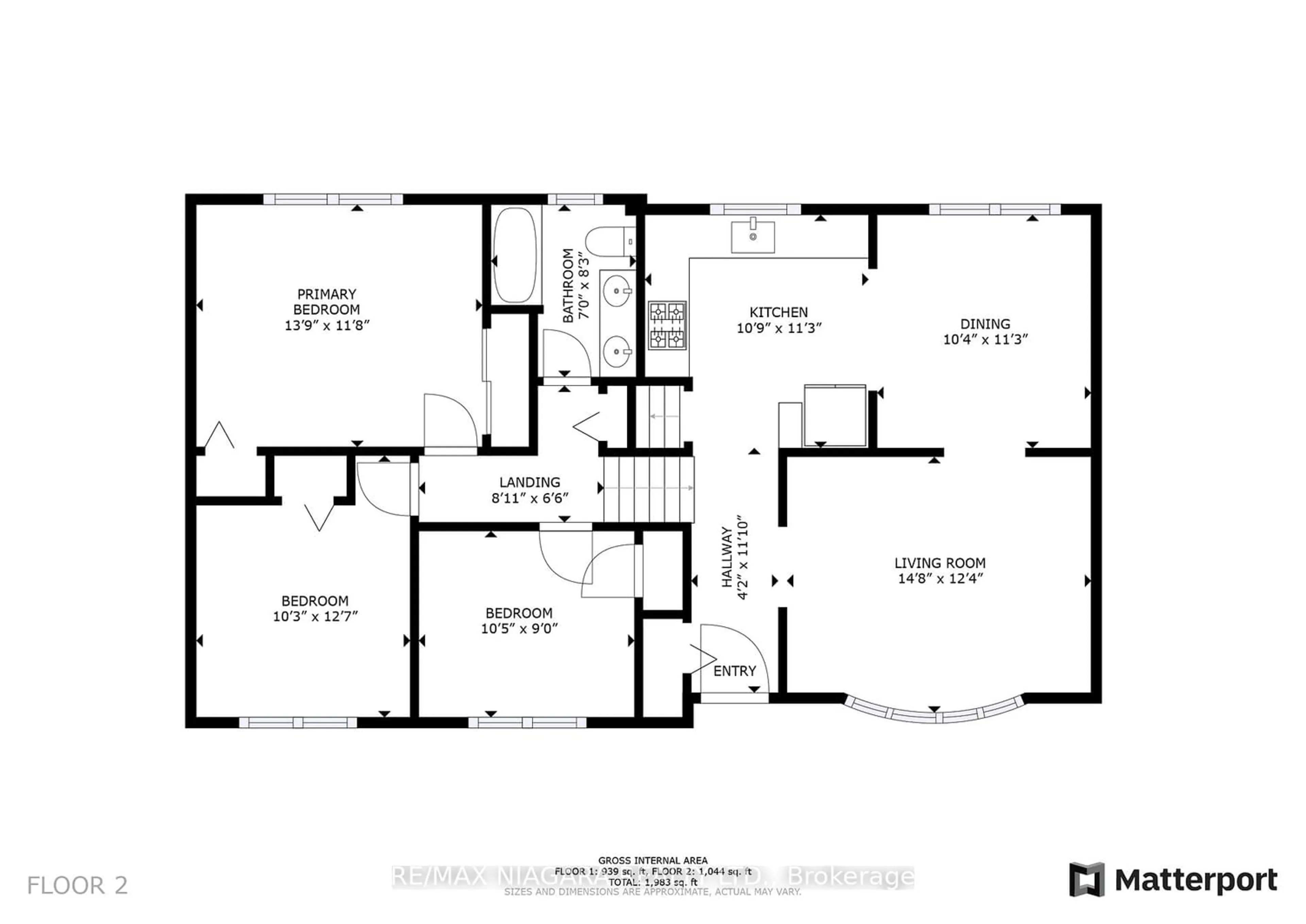 Floor plan for 162 Kneider Ave, Haldimand Ontario N1A 1A7