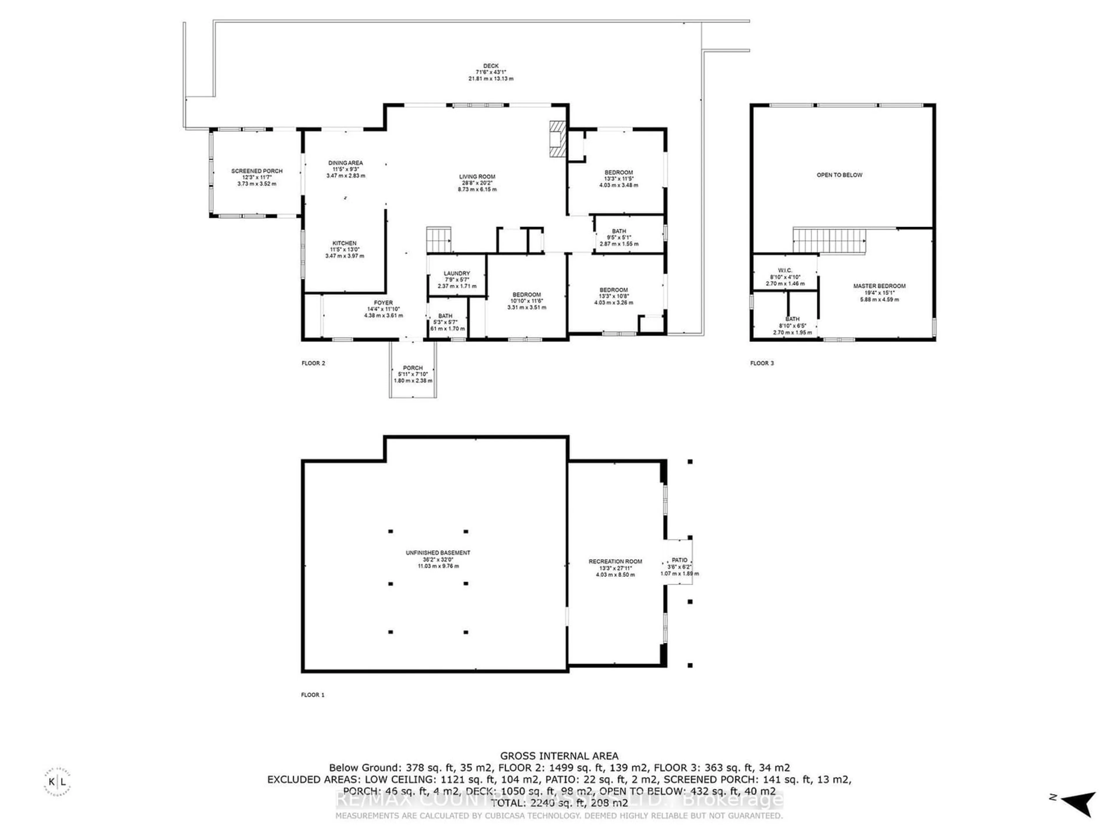 Floor plan for 414 Lake Of Islands Rd, Marmora and Lake Ontario K0L 1W0