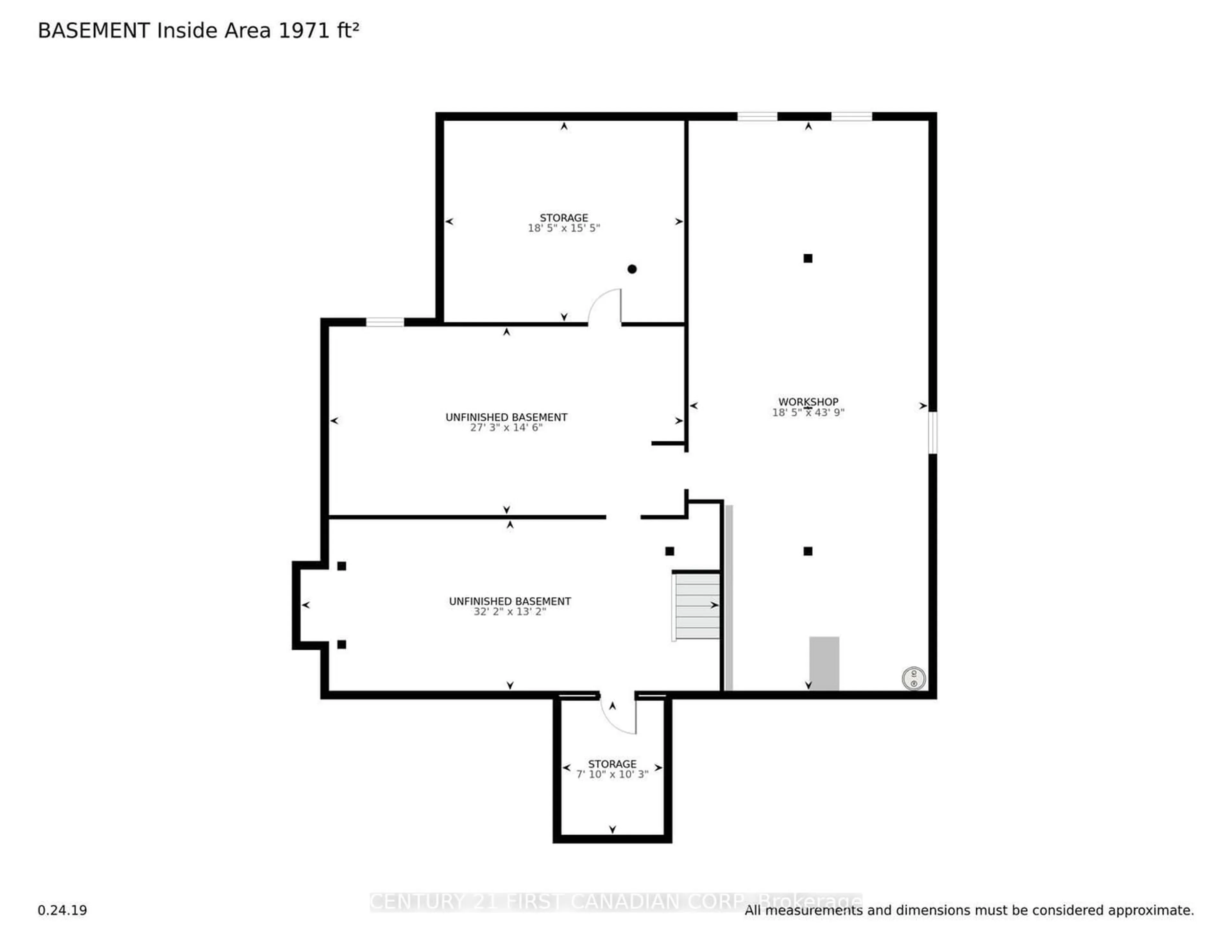 Floor plan for 1835 Mark Settlement Dr, North Middlesex Ontario N0M 2K0