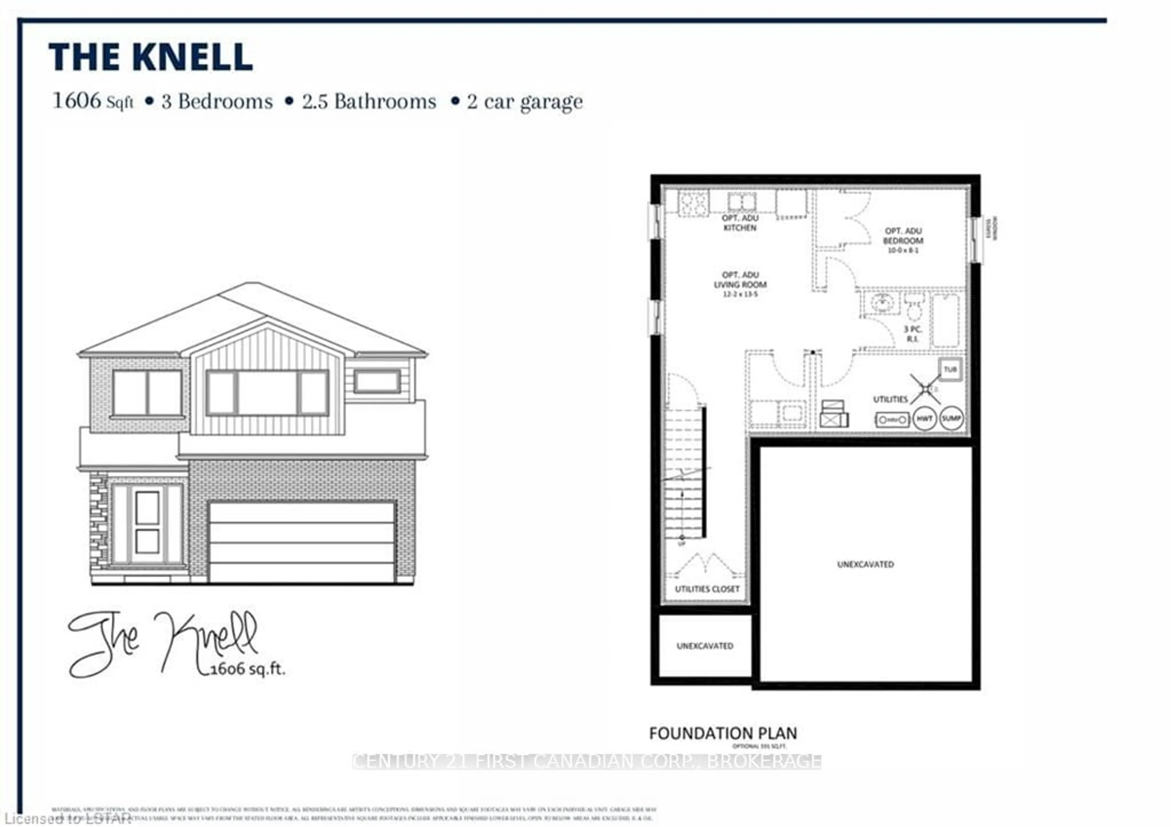 Floor plan for 152 Bowman Dr, Middlesex Centre Ontario N0M 2A0