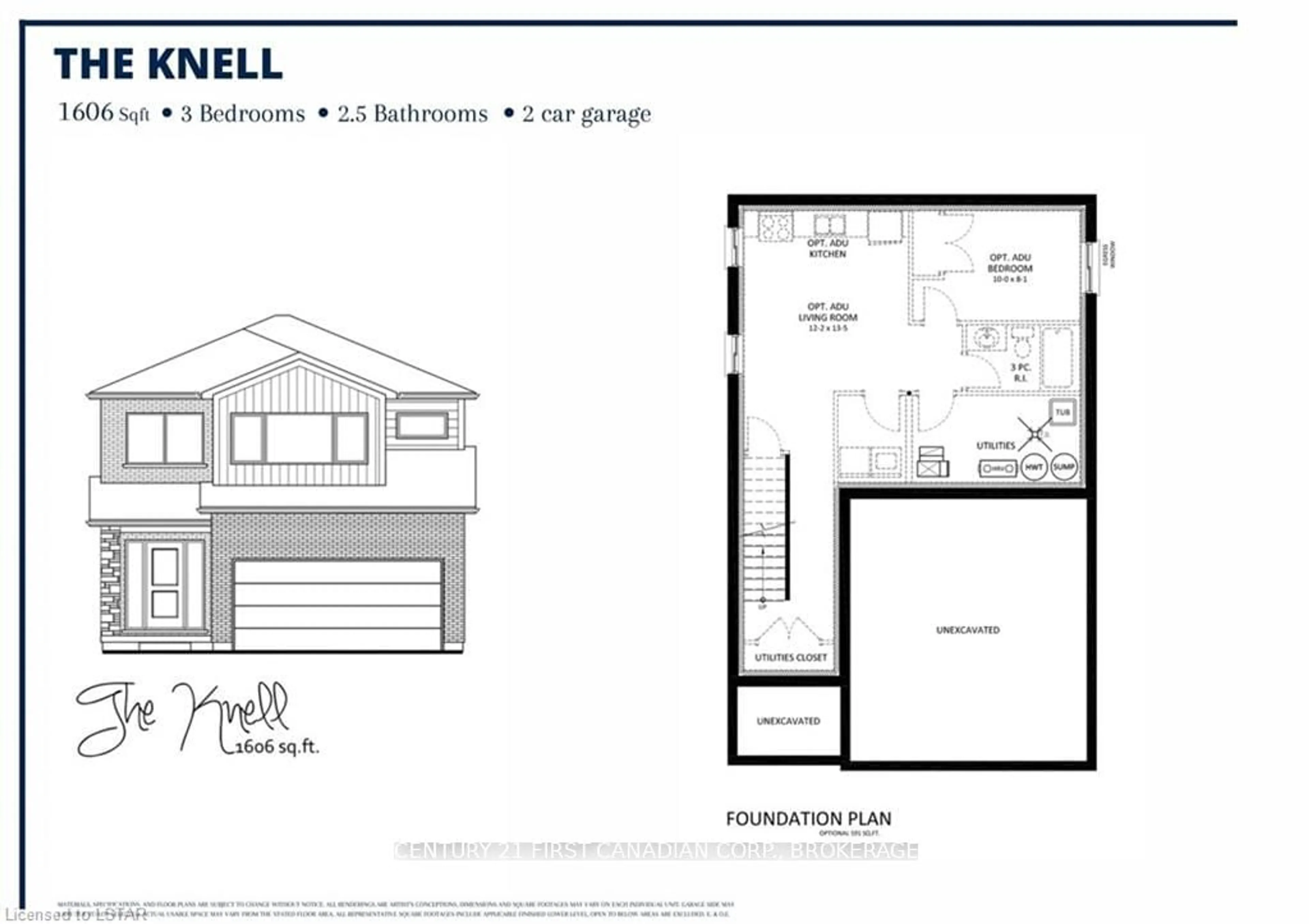 Floor plan for 156 Bowman Dr, Middlesex Centre Ontario N0M 2A0