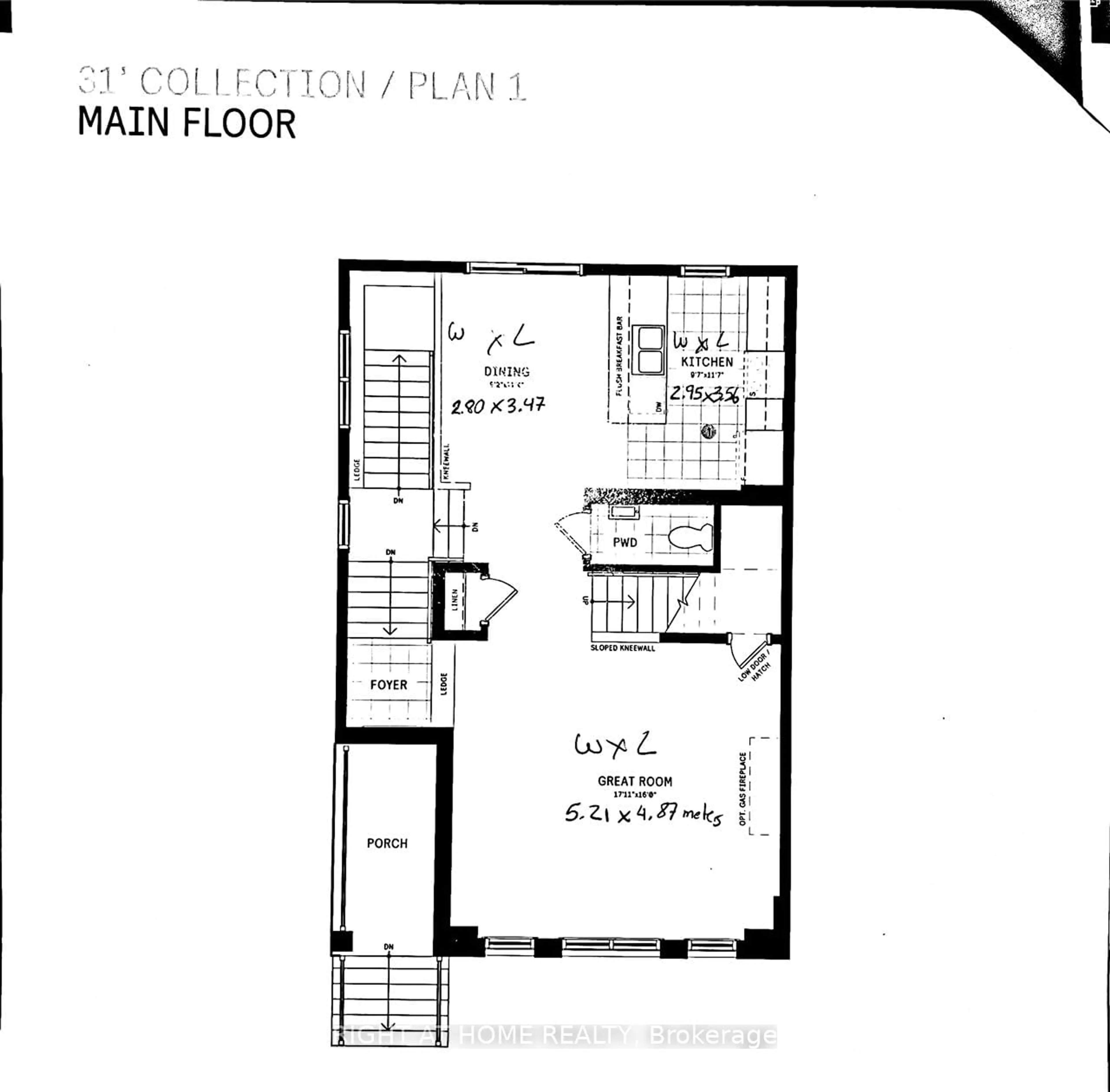 Floor plan for 376 Appalachian Circ, Ottawa Ontario K2J 6X3