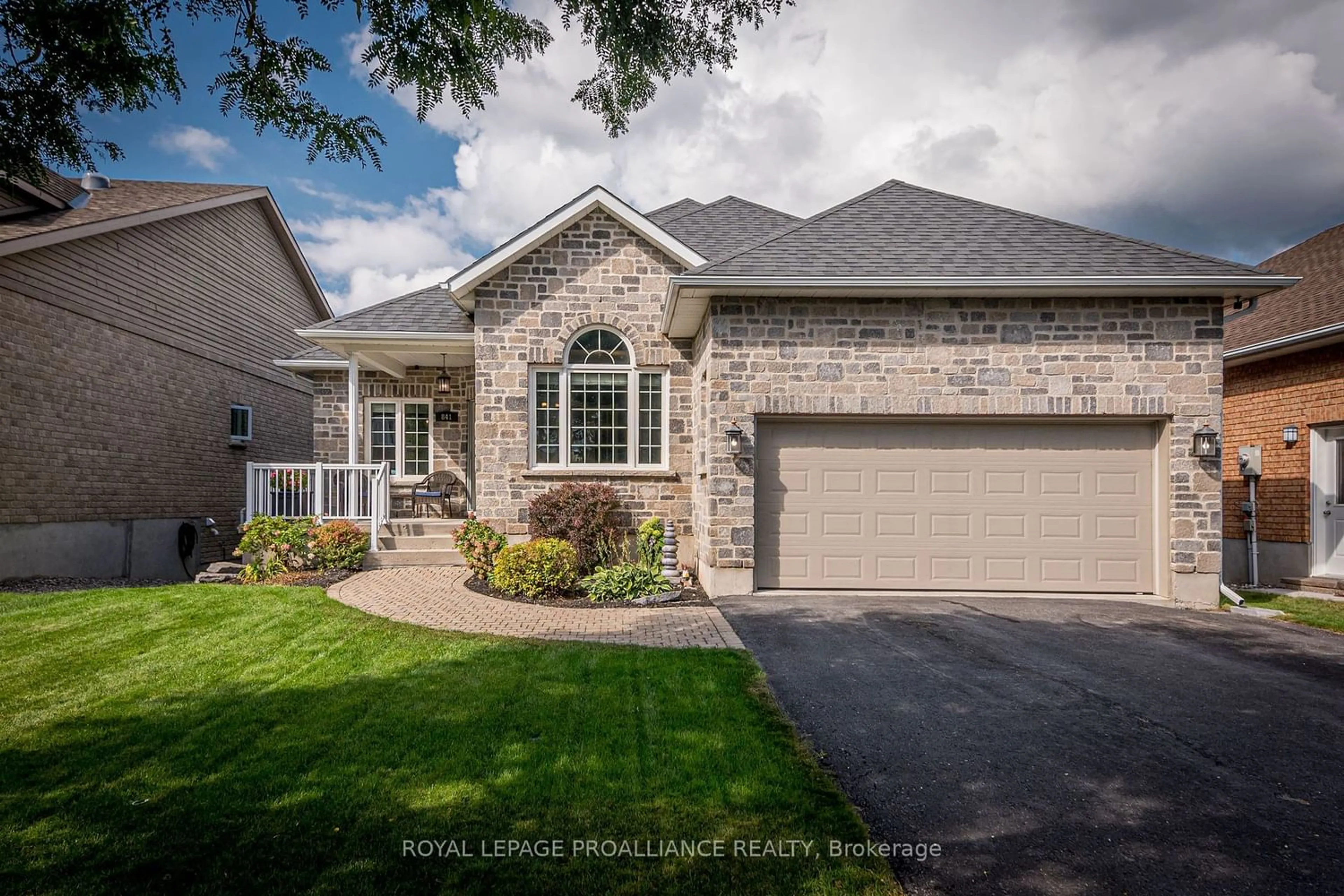 Home with stone exterior material for 841 Roshan Dr, Kingston Ontario K7P 0A9