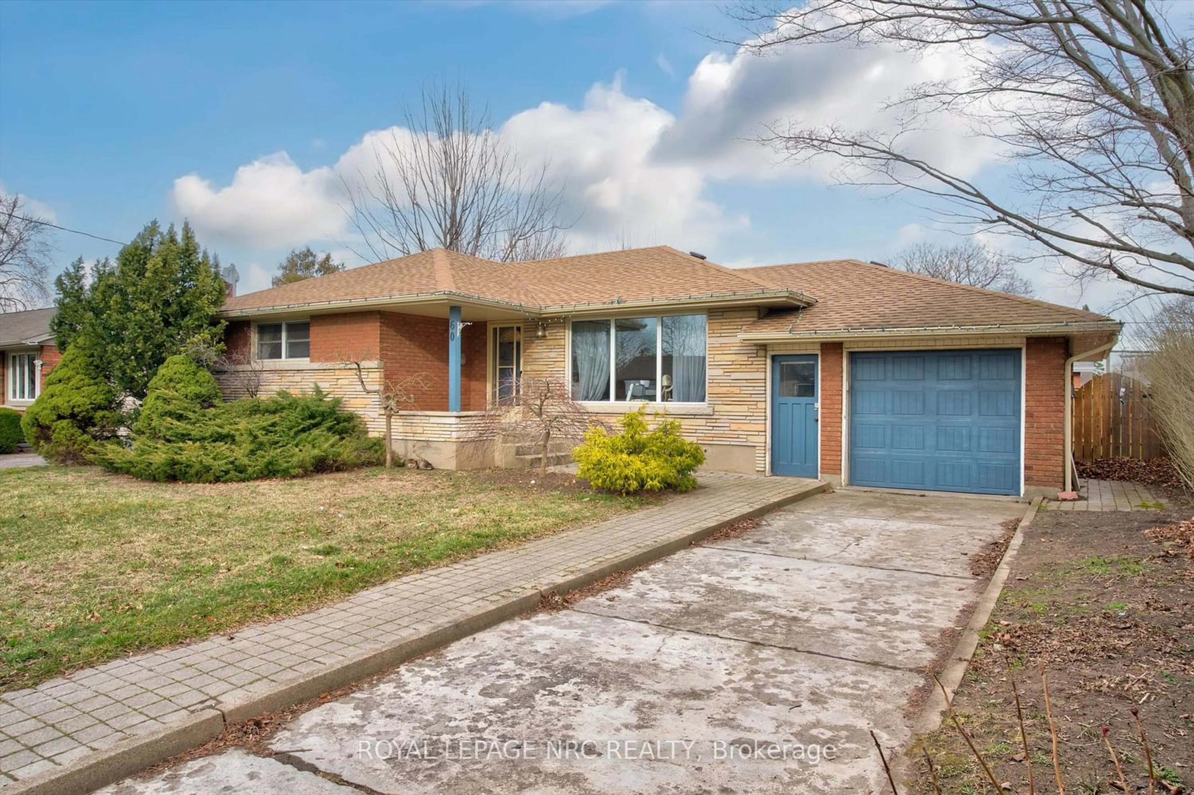 Home with brick exterior material for 60 Wakelin Terr, St. Catharines Ontario L2M 4K9