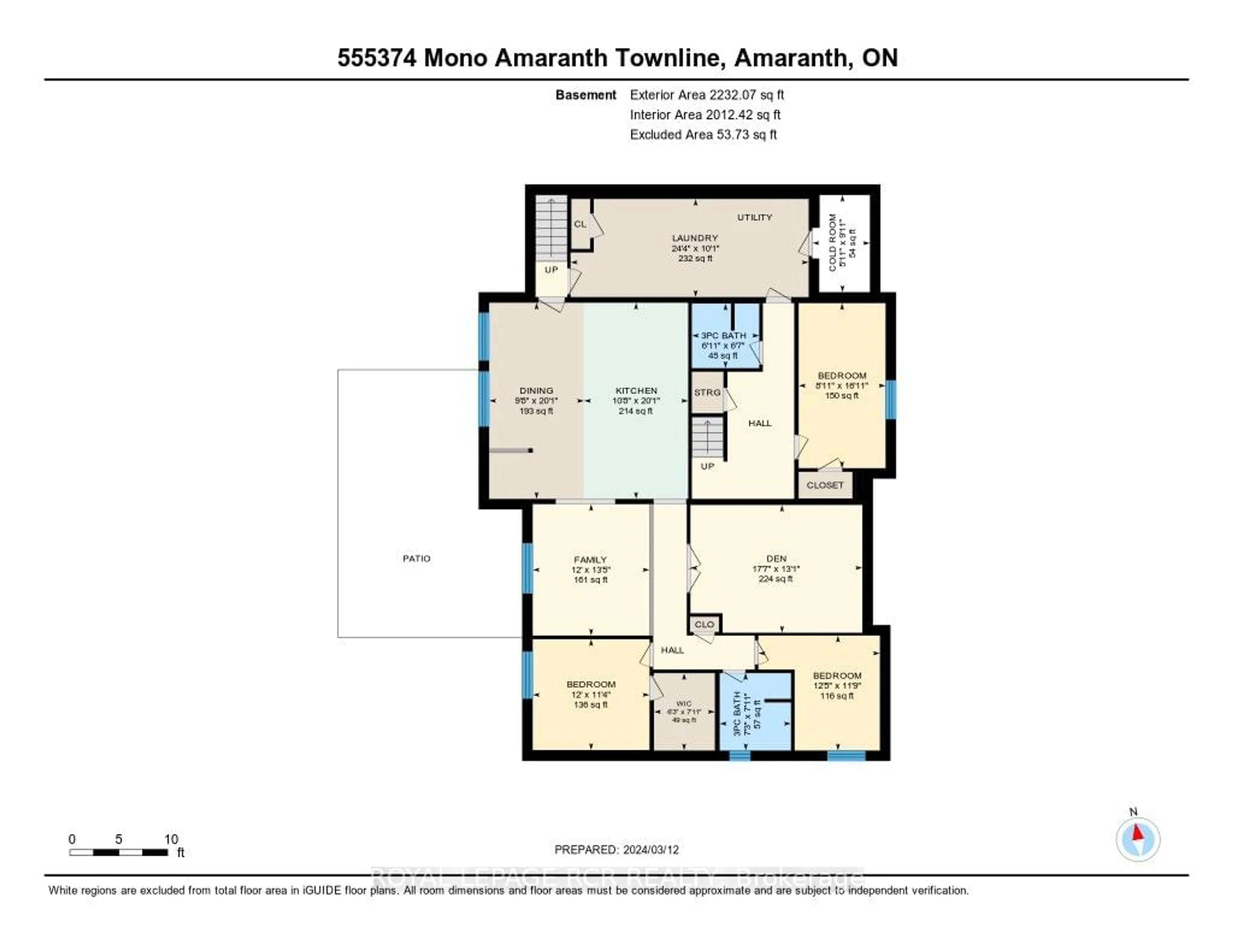 Floor plan for 555374 Mono Amaranth Line, Amaranth Ontario L9V 1L7