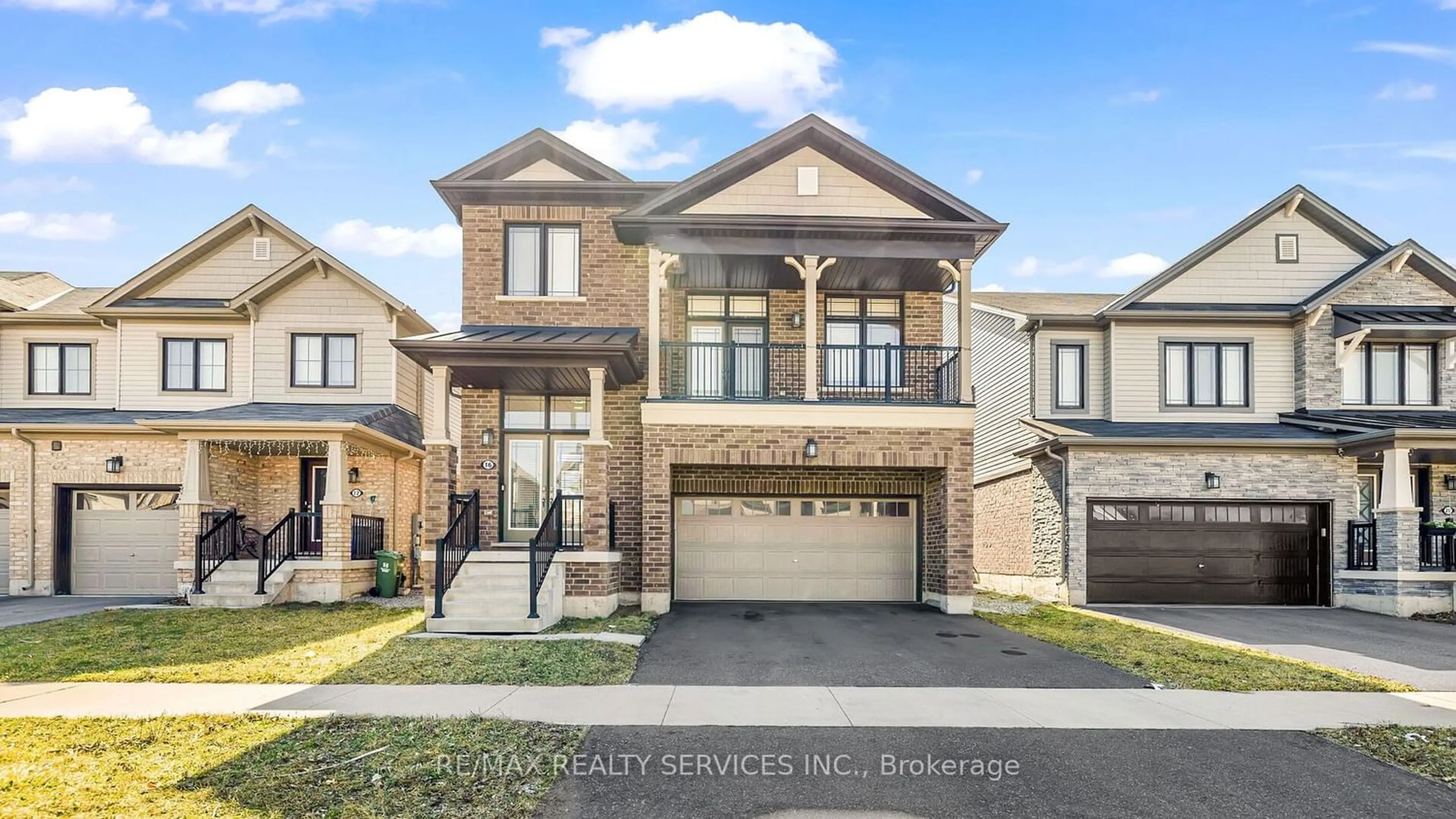Home with brick exterior material for 16 Pagebrook Cres, Hamilton Ontario L8J 0K7