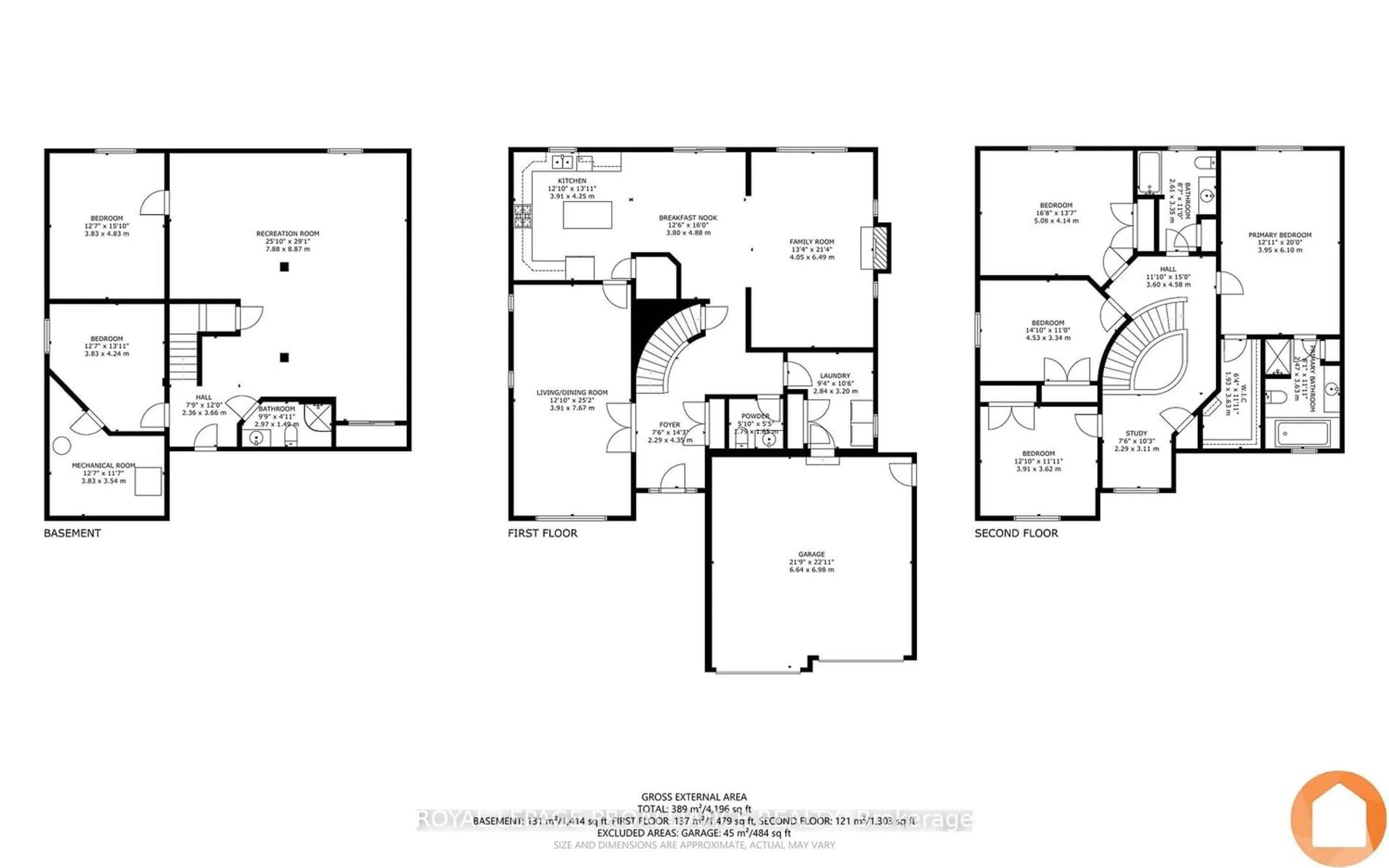 Floor plan for 6 Dorset Crt, Belleville Ontario K8N 4Z5