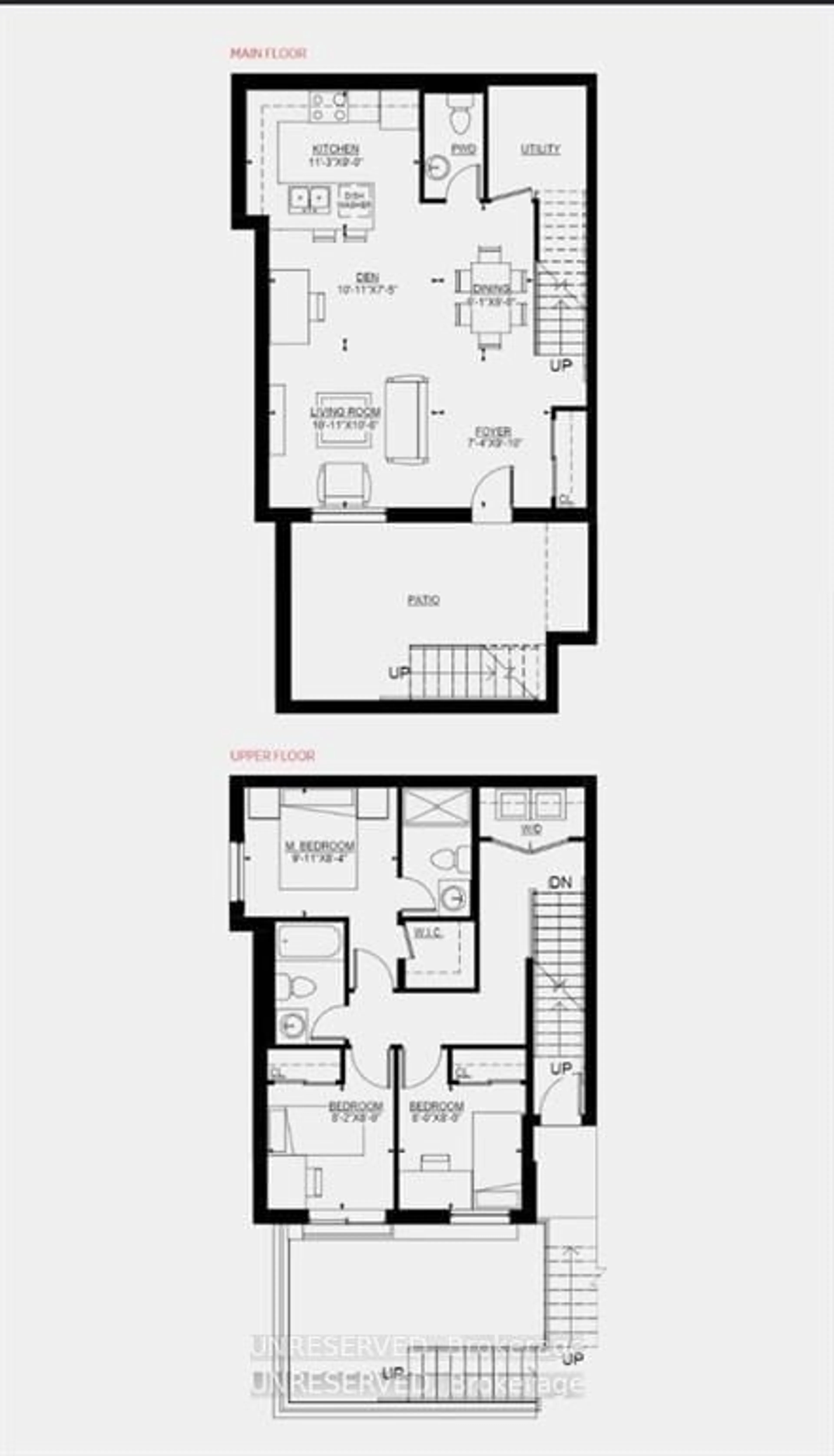 Floor plan for 350 Fisher Mills Rd #C01, Cambridge Ontario N3C 4N5