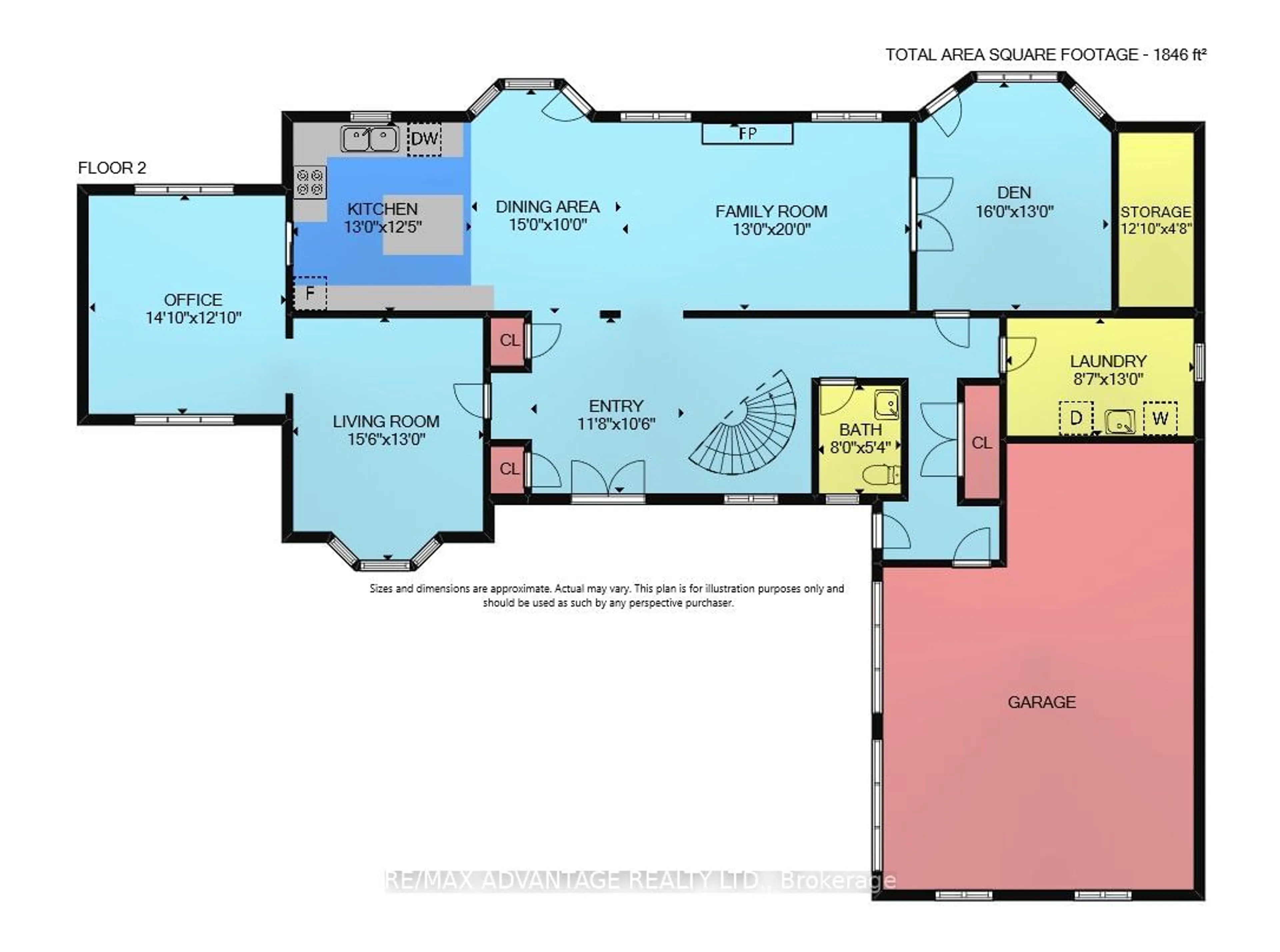 Floor plan for 48 Pheasant Tr, Middlesex Centre Ontario N0L 1R0