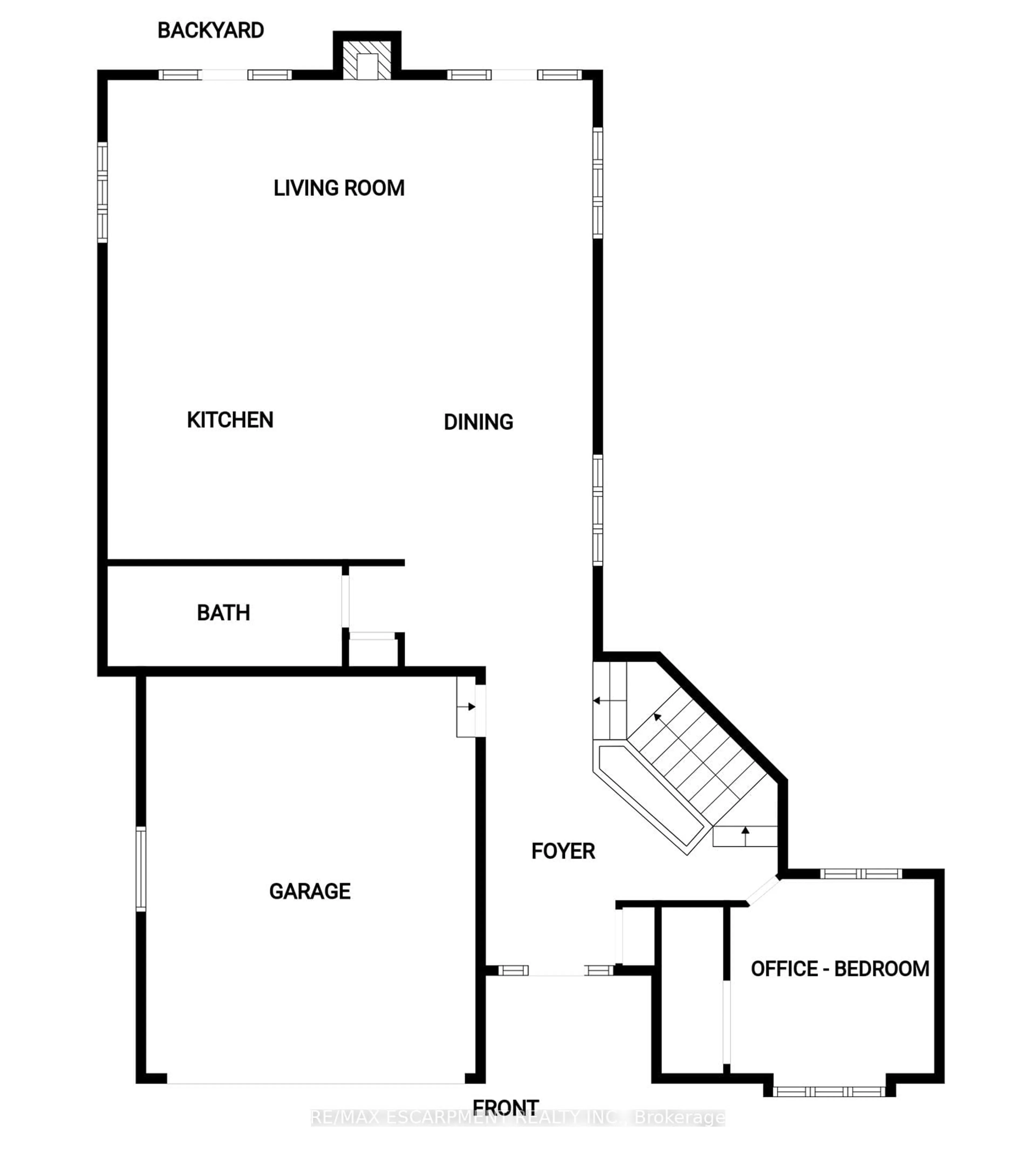Floor plan for 1282 Scenic Dr, Hamilton Ontario L9K 1J6