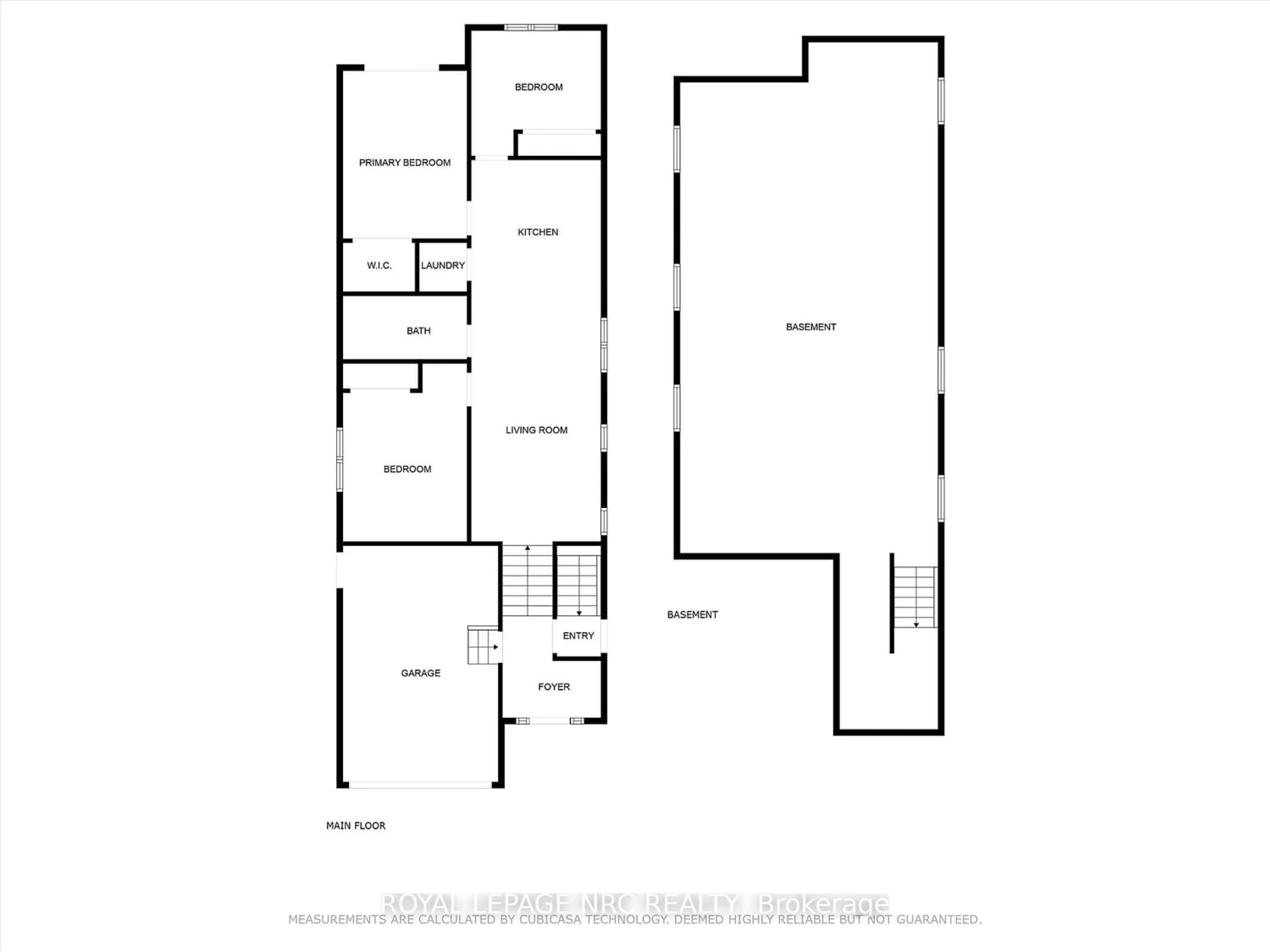 Floor plan for 137 St George St, Welland Ontario L3C 5N7