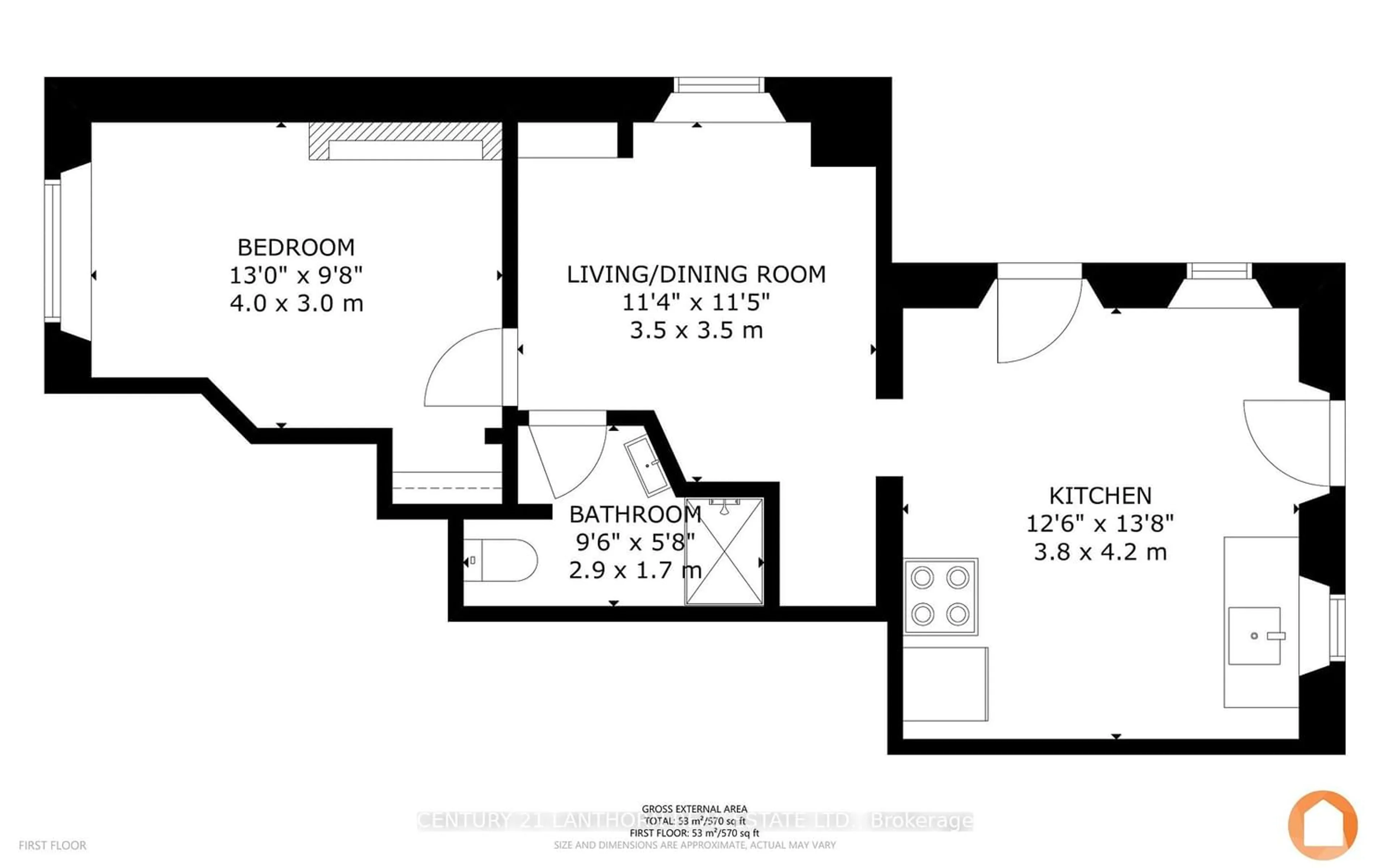 Floor plan for 68 Mary St, Prince Edward County Ontario K0K 2T0