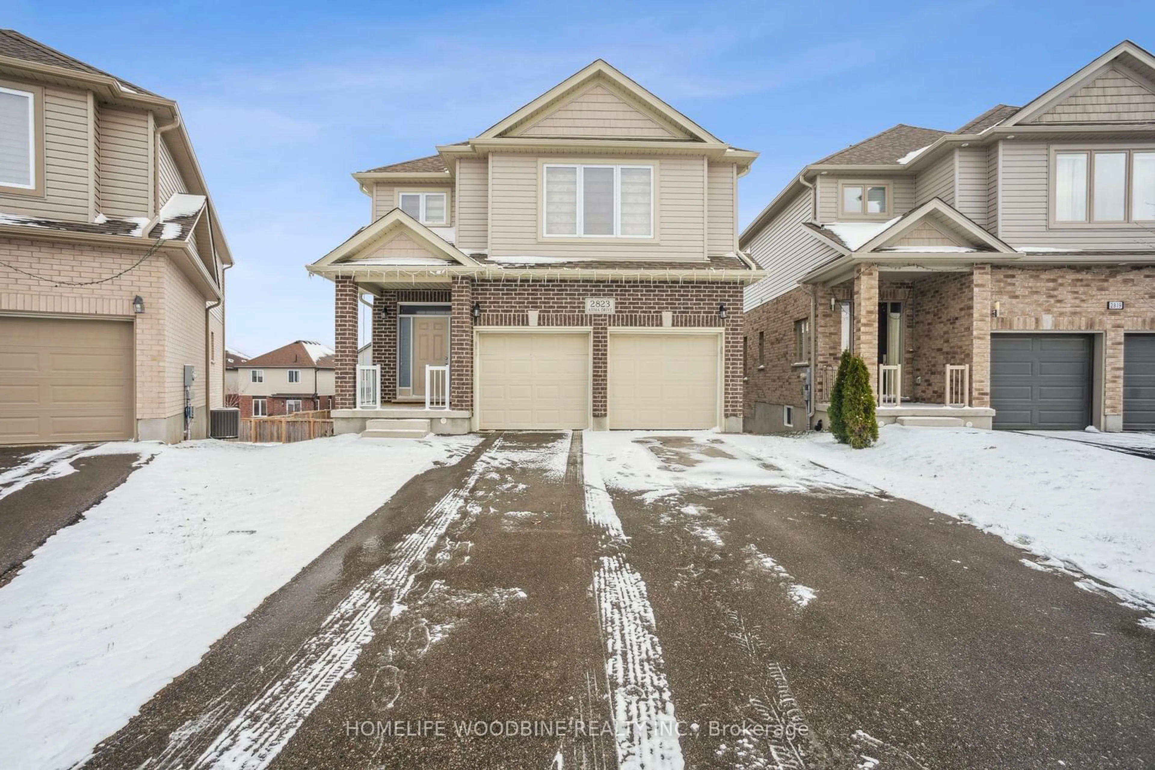 Frontside or backside of a home for 2823 Asima Dr, London Ontario N6M 0B4