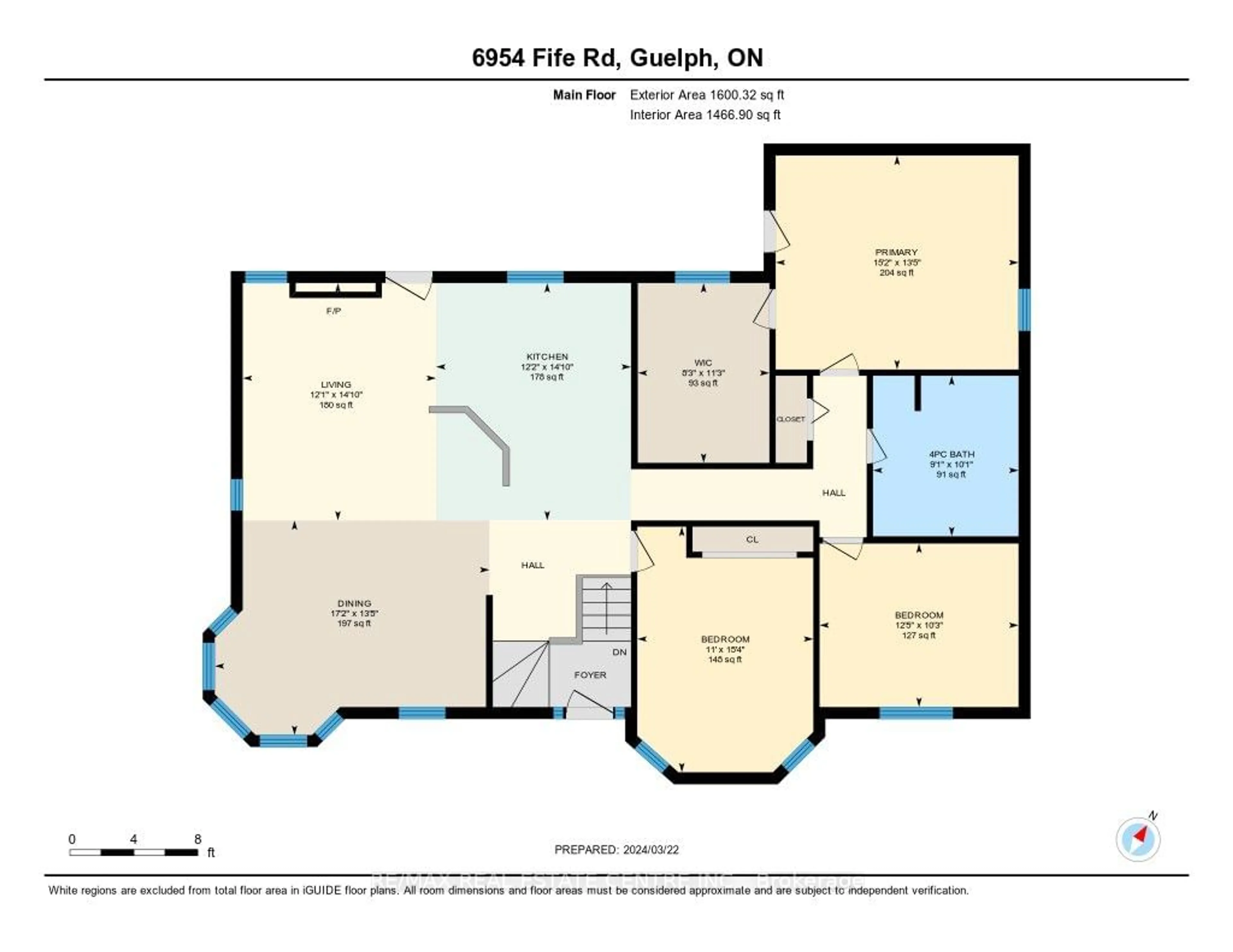 Floor plan for 6954 Fife Rd, Guelph/Eramosa Ontario N1H 6J4