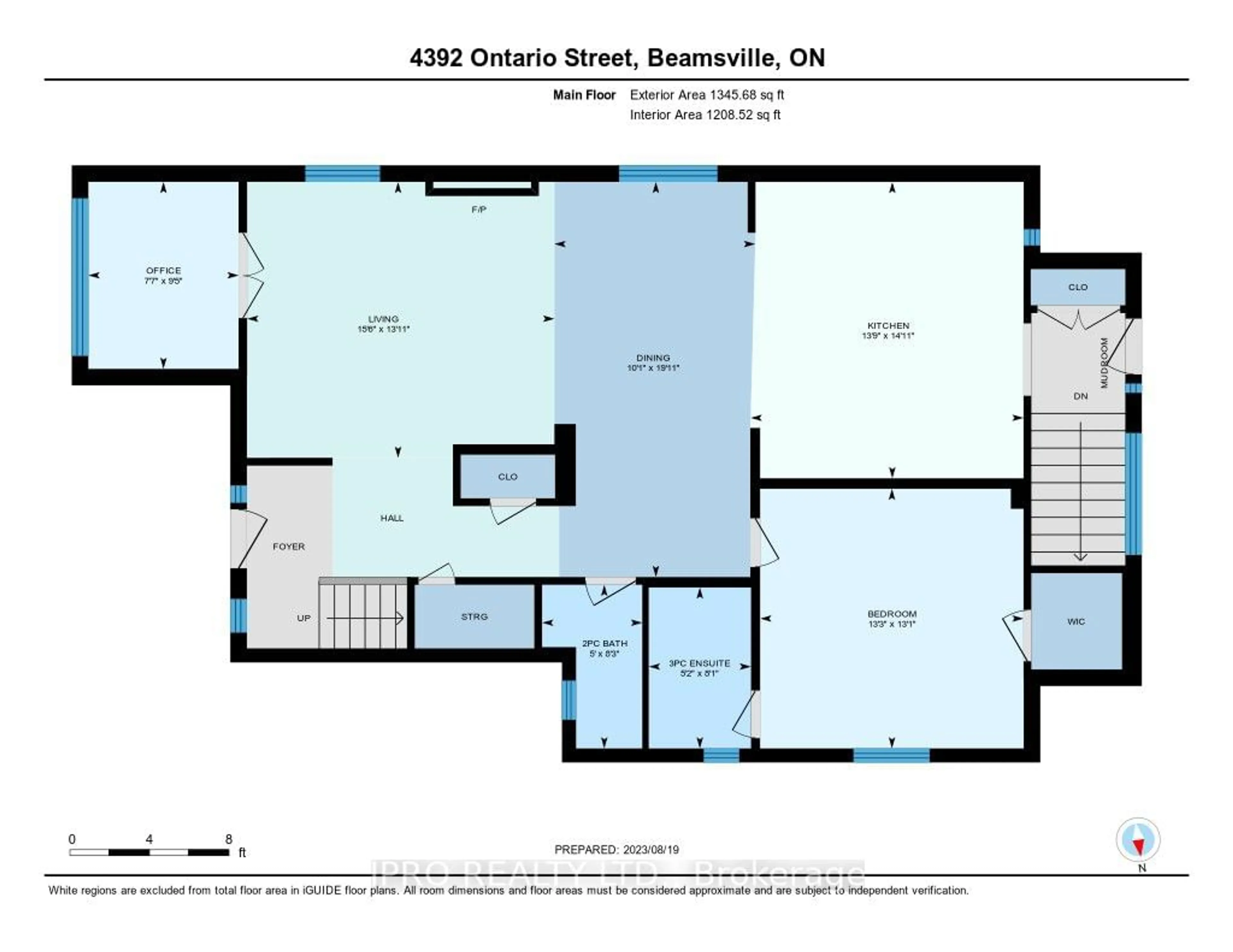 Floor plan for 4392 Ontario St, Lincoln Ontario L0R 1B0