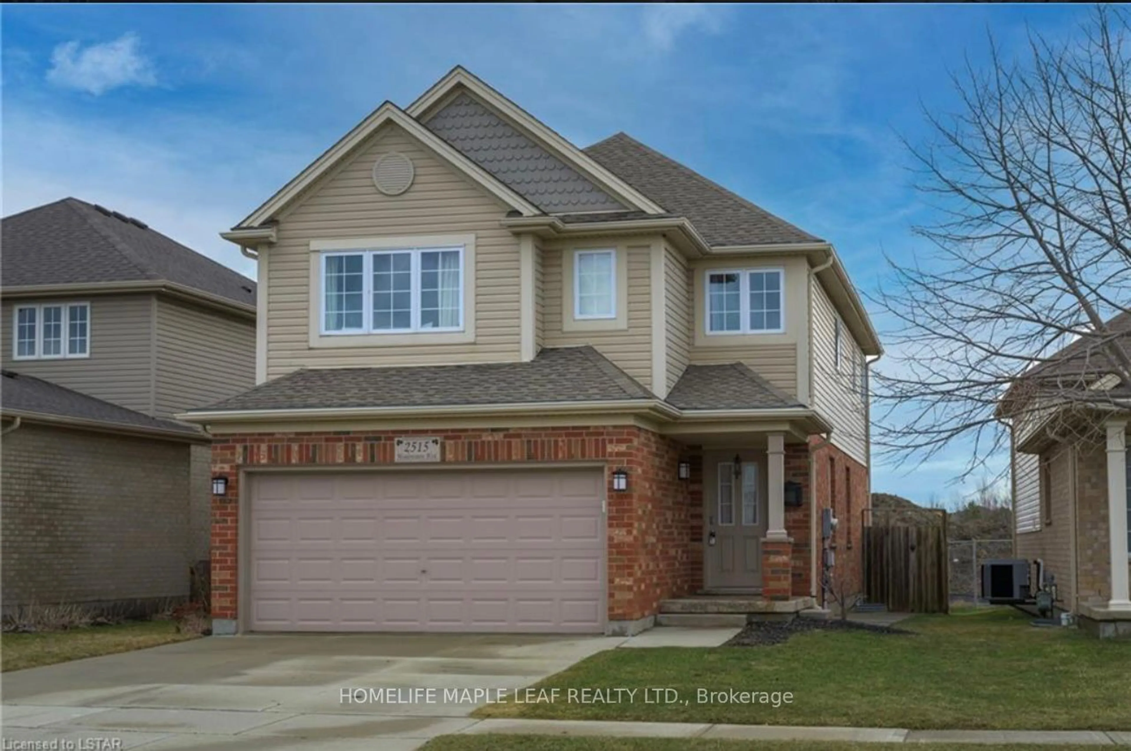 Frontside or backside of a home for 2515 Meadowgate Blvd, London Ontario N6M 1L8