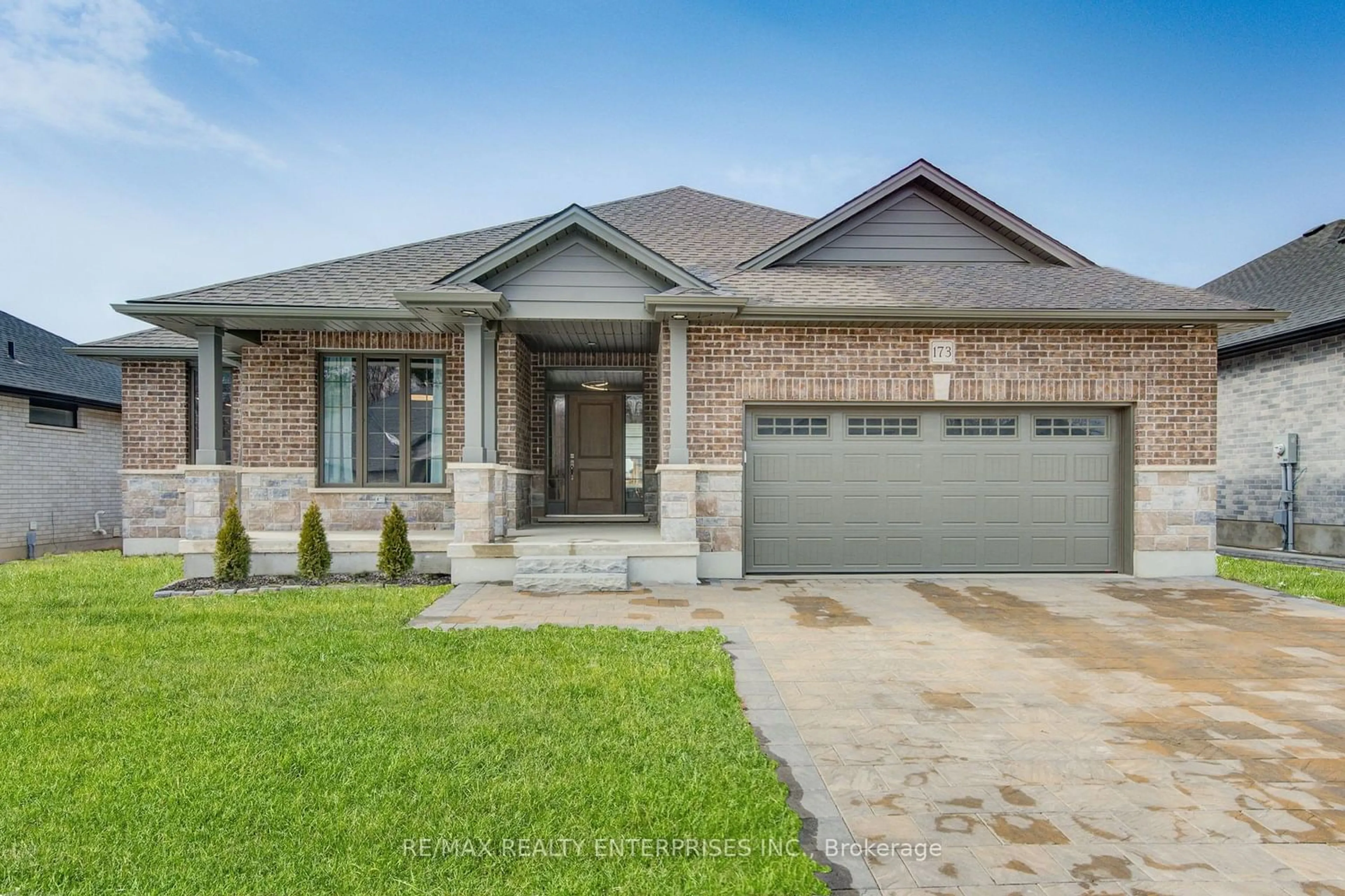 Home with brick exterior material for 173 Jennifers Tr, Thames Centre Ontario N0M 2P0