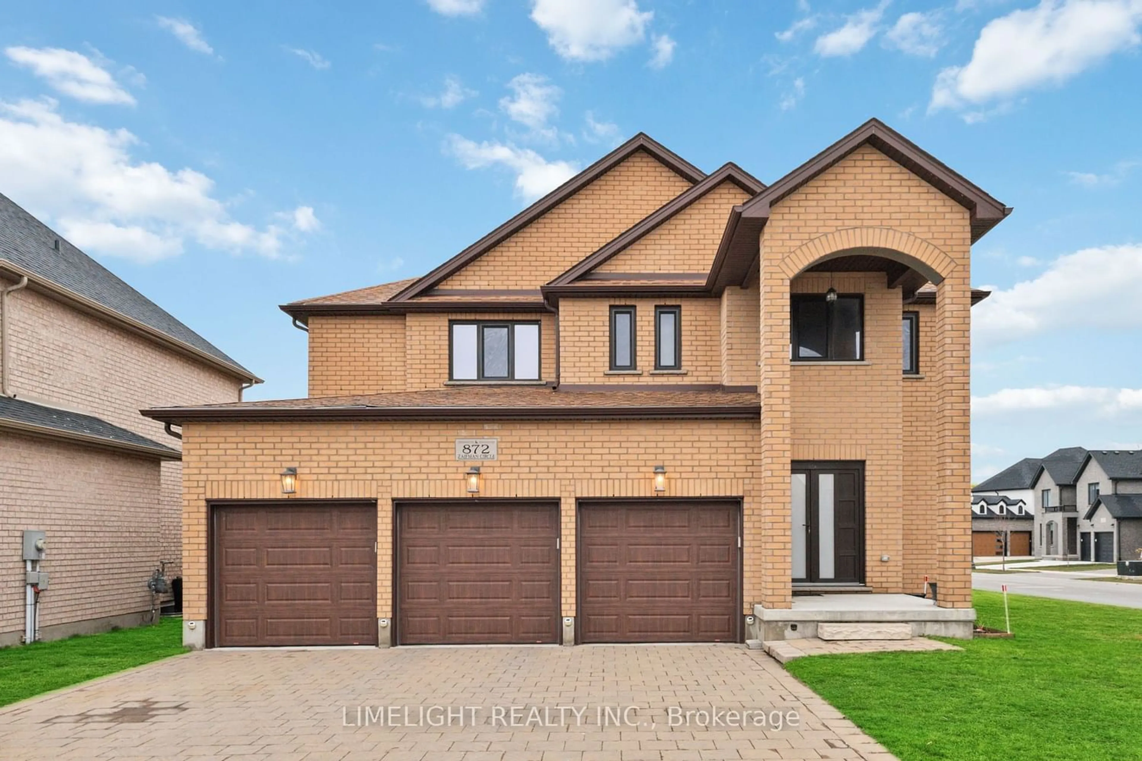 Home with brick exterior material for 872 Zaifman Circ, London Ontario N5X 0M9
