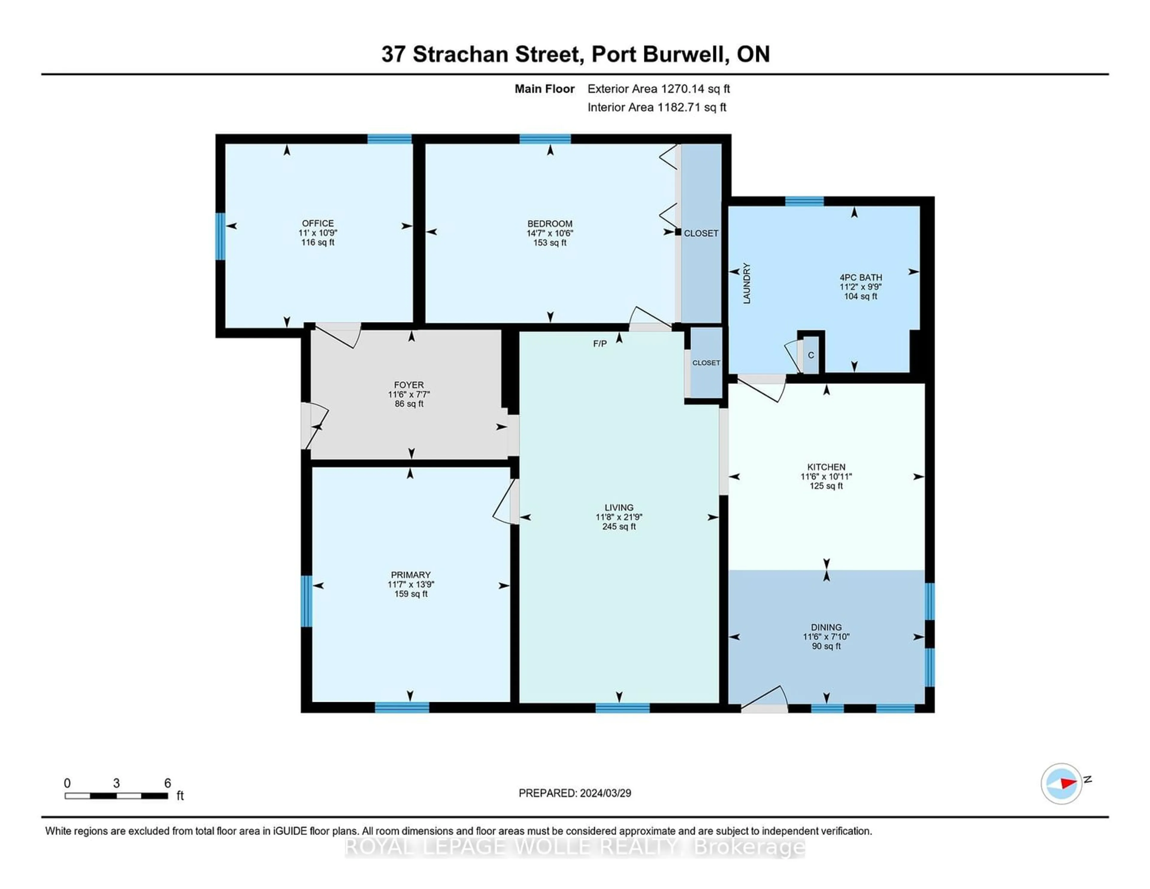 Floor plan for 37 Strachan St, Bayham Ontario N0J 1T0