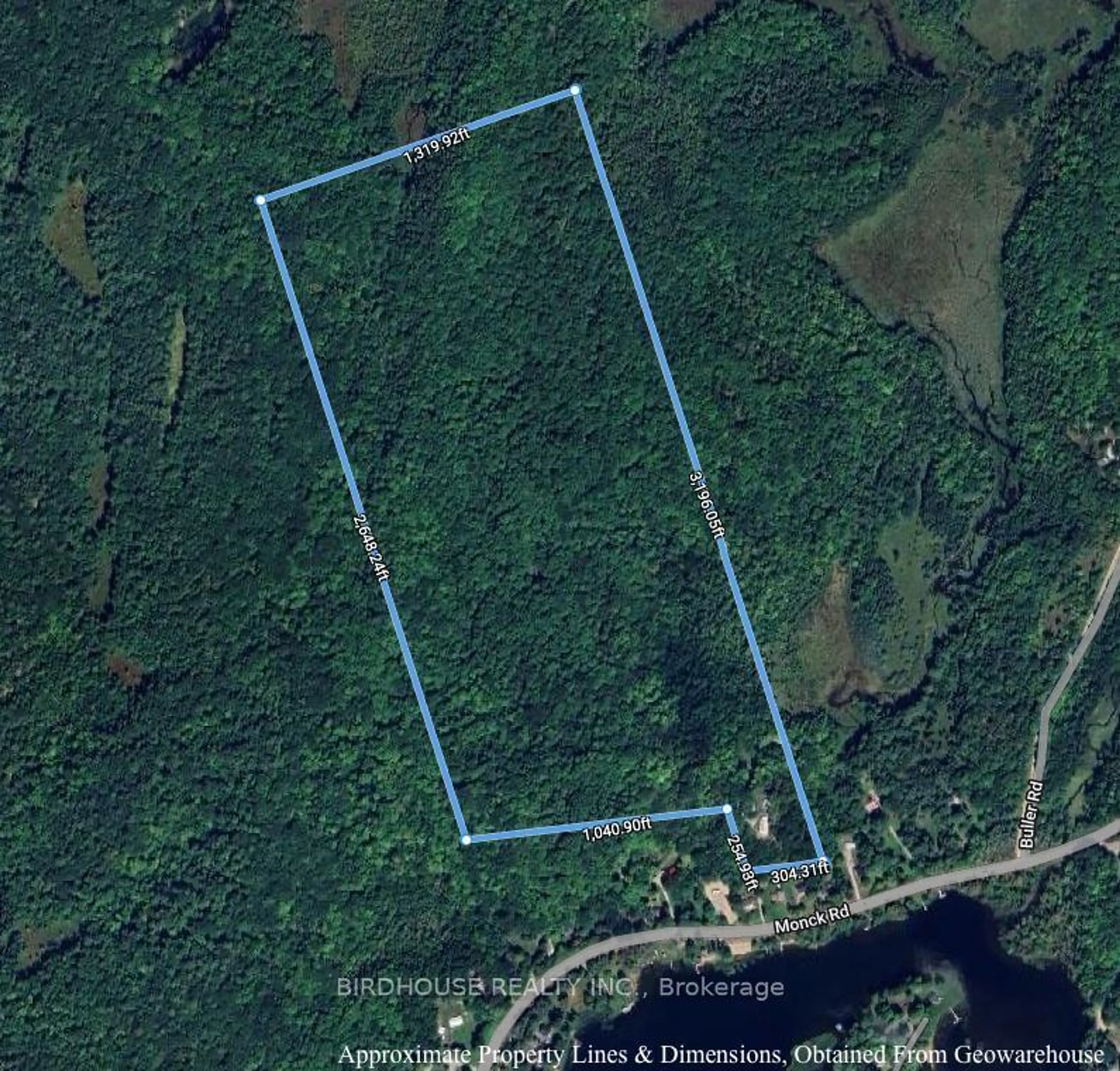 Picture of a map for 3641 Monck Rd, Kawartha Lakes Ontario K0M 2L0