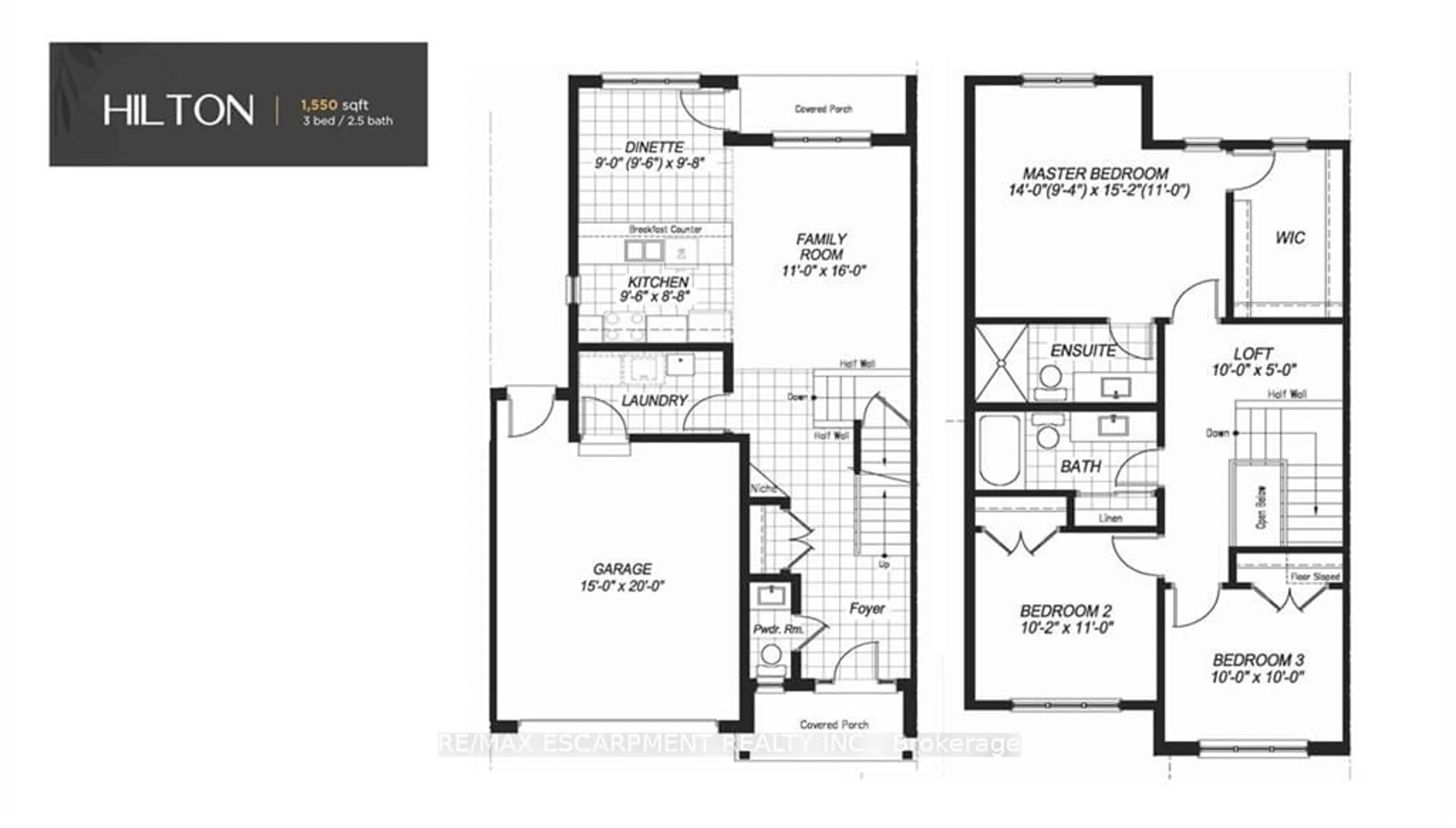 Floor plan for Unit 75 Hilborn Cres, Blandford-Blenheim Ontario N0J 1S0