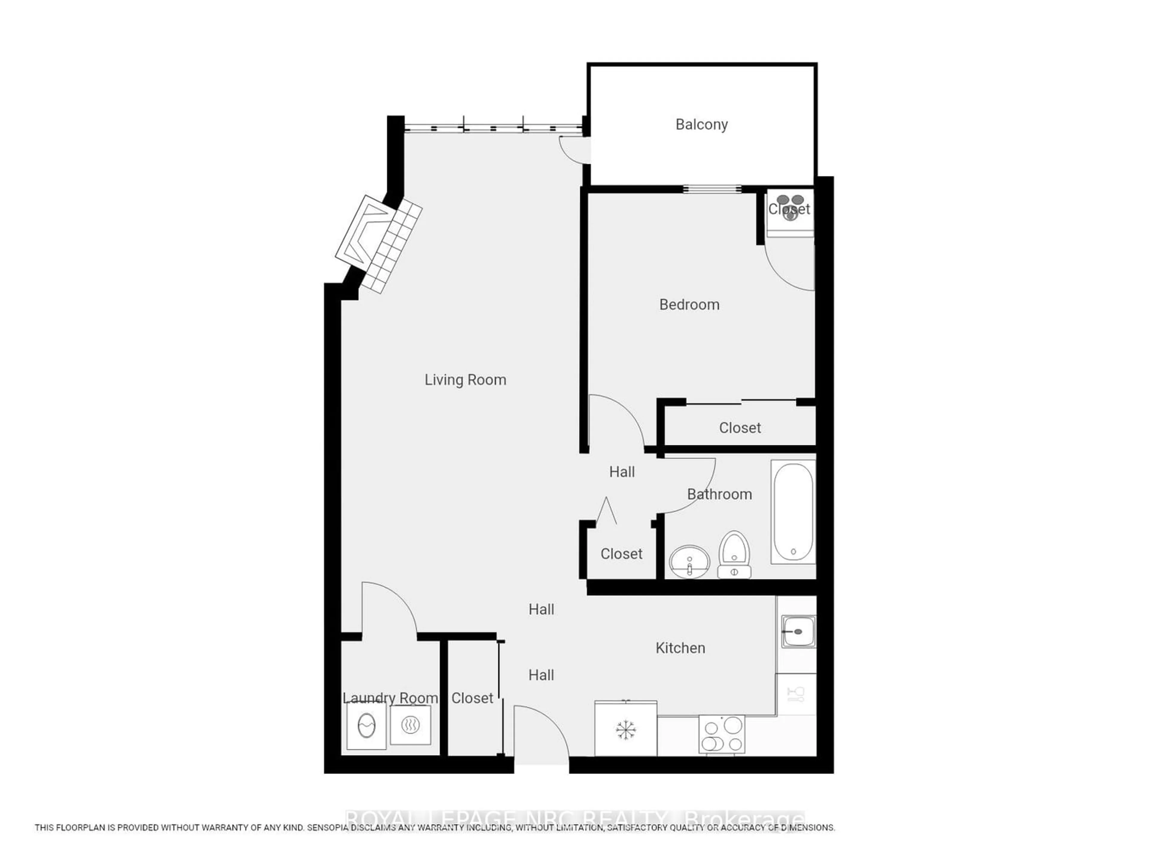 Floor plan for 78 Roehampton Ave #314, St. Catharines Ontario L2M 7W9