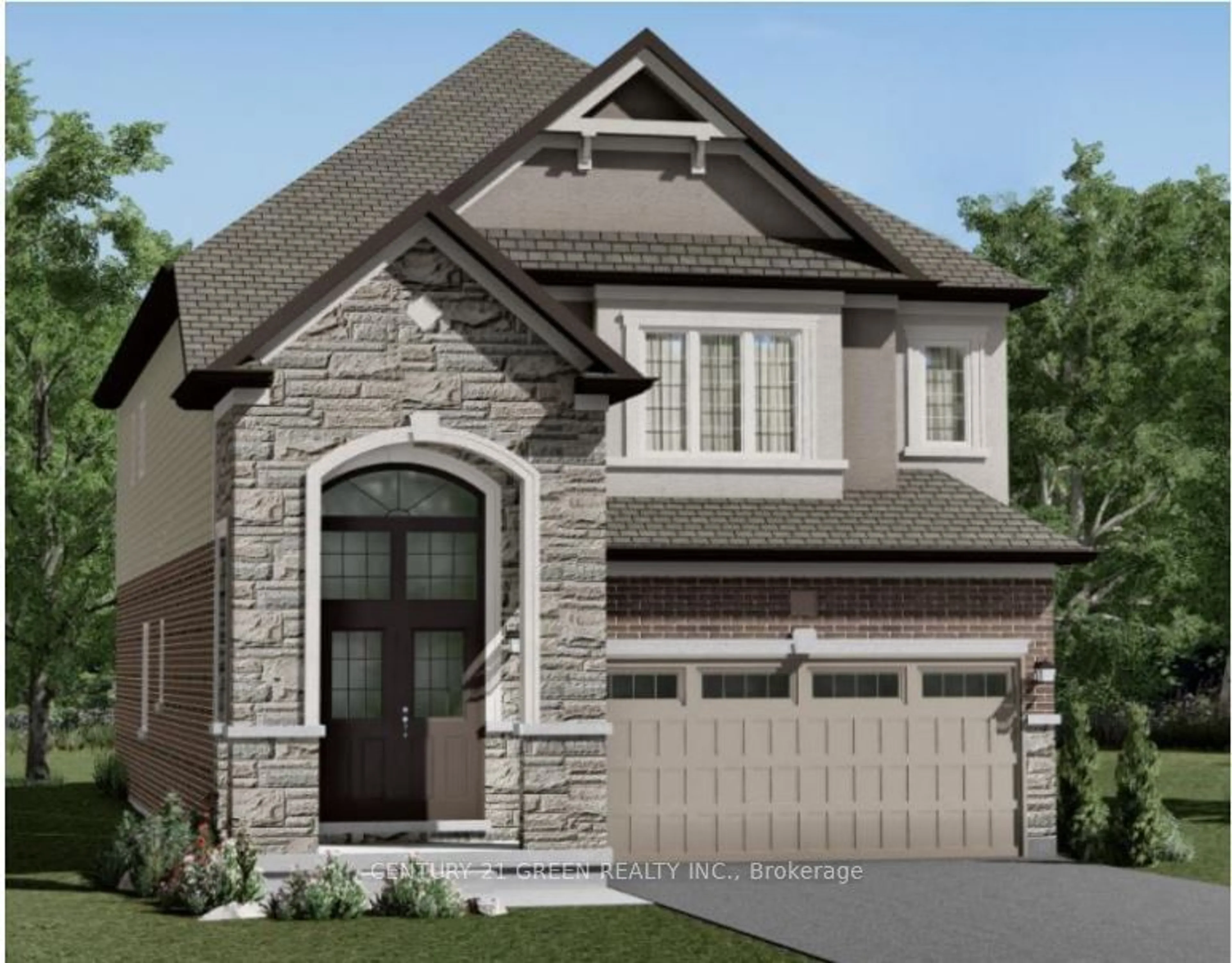 Home with brick exterior material for Lot 263 Pottruff Rd, Brant Ontario N3L 3E3