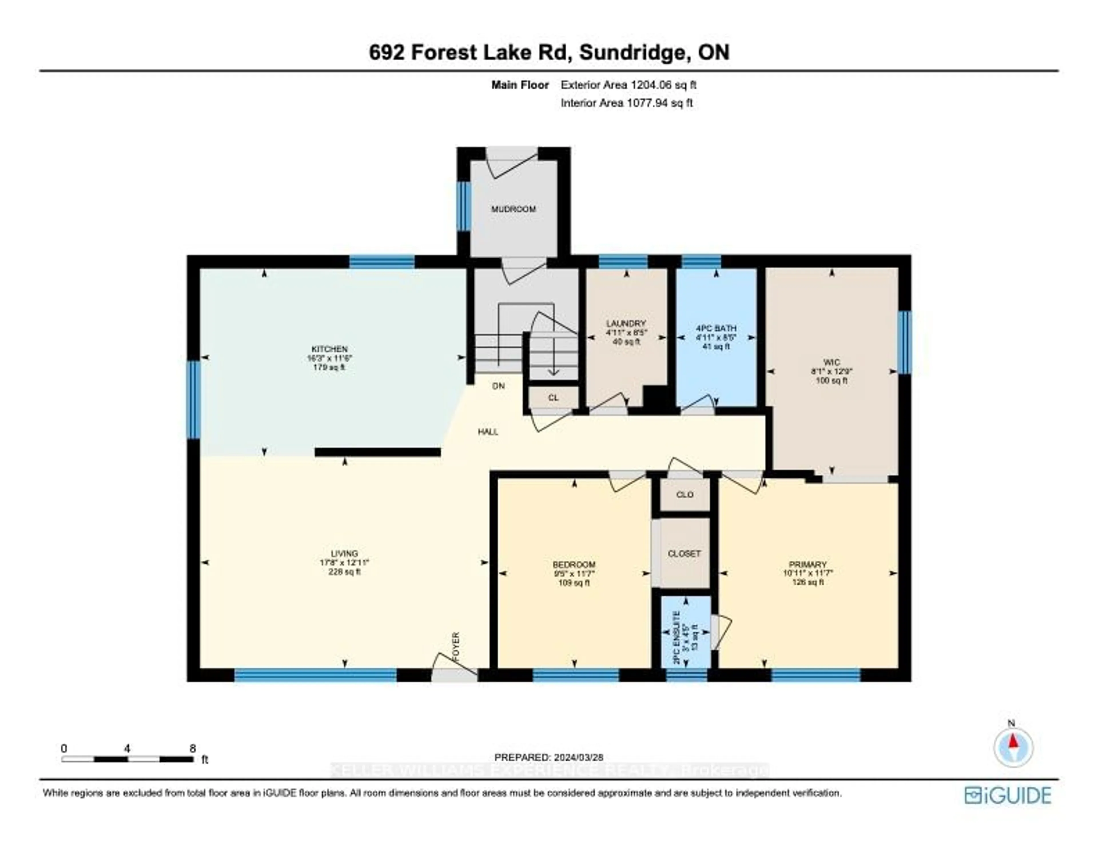 Floor plan for 692 Forest Lake Rd, Joly Ontario P0A 1Z0