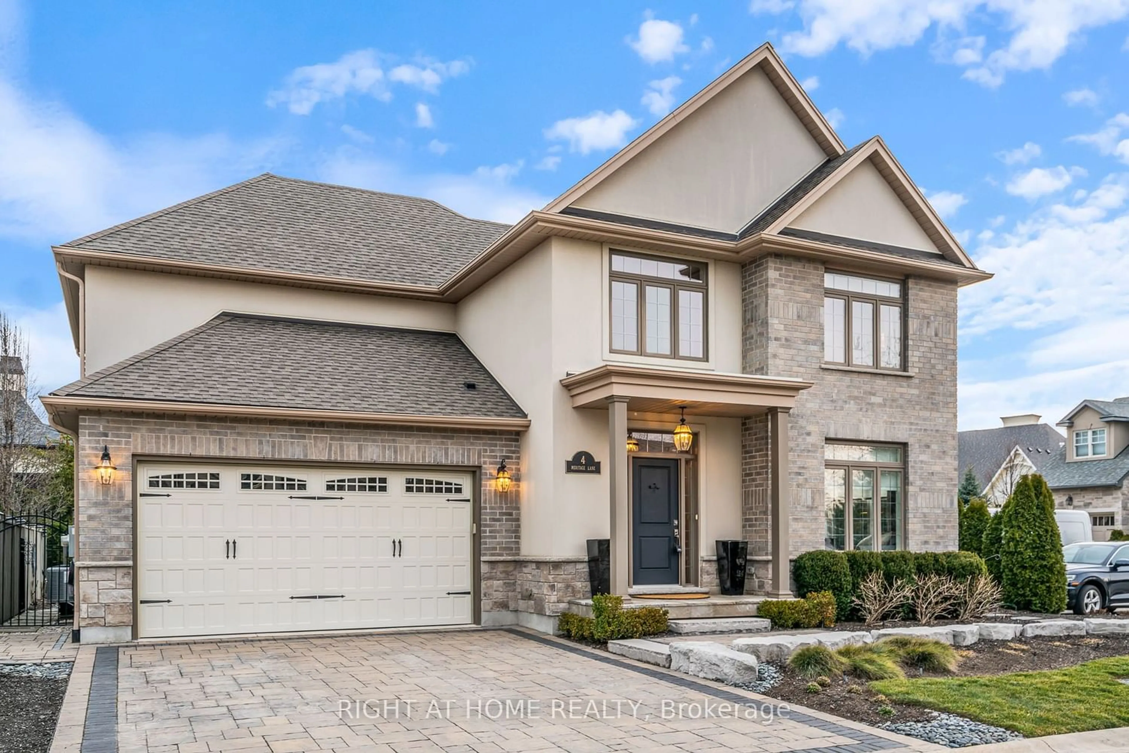 Home with brick exterior material for 4 Meritage Lane, Niagara-on-the-Lake Ontario L0S 1J0