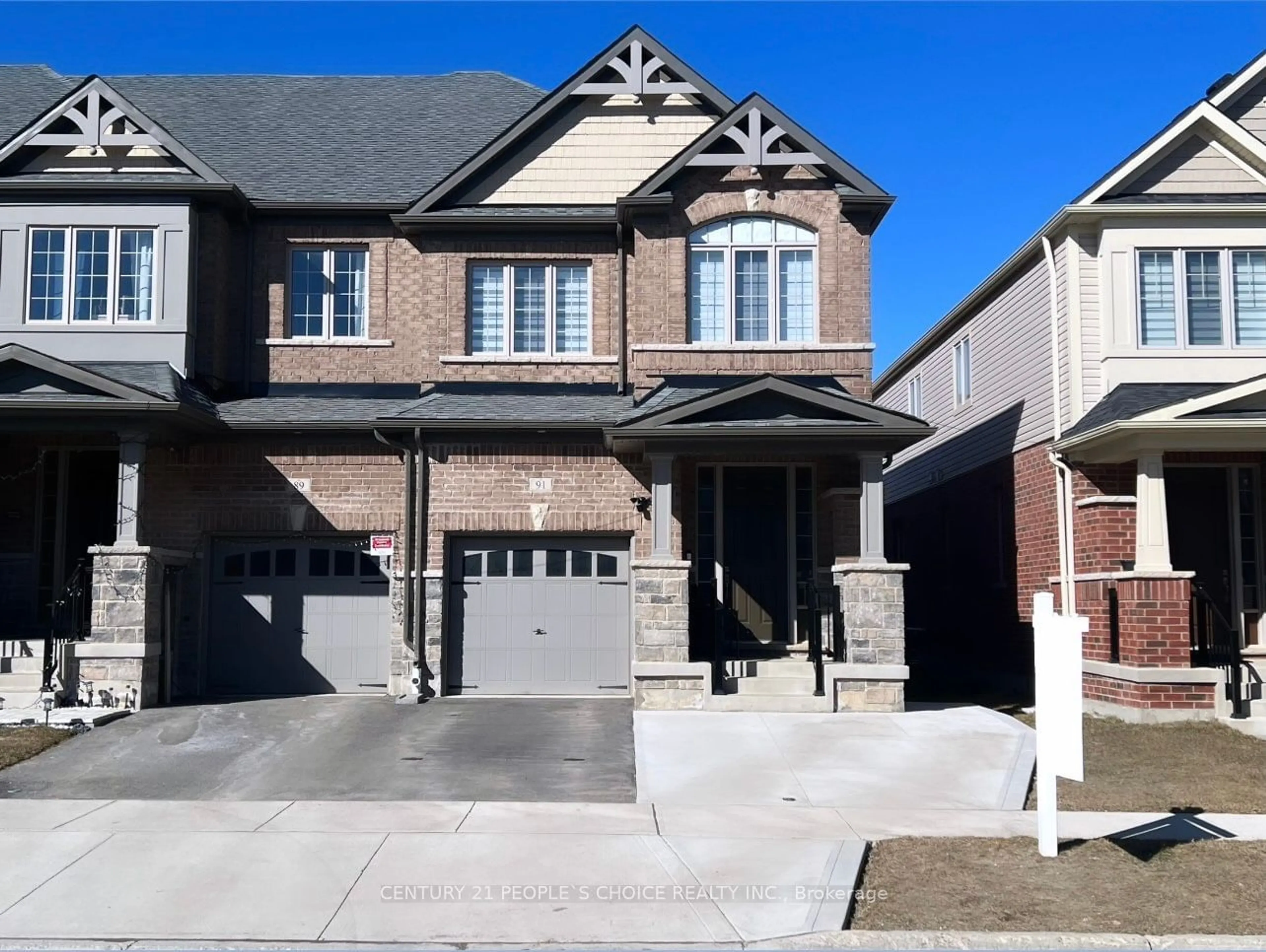 Home with brick exterior material for 91 Gloria St, Kitchener Ontario N2R 0R4
