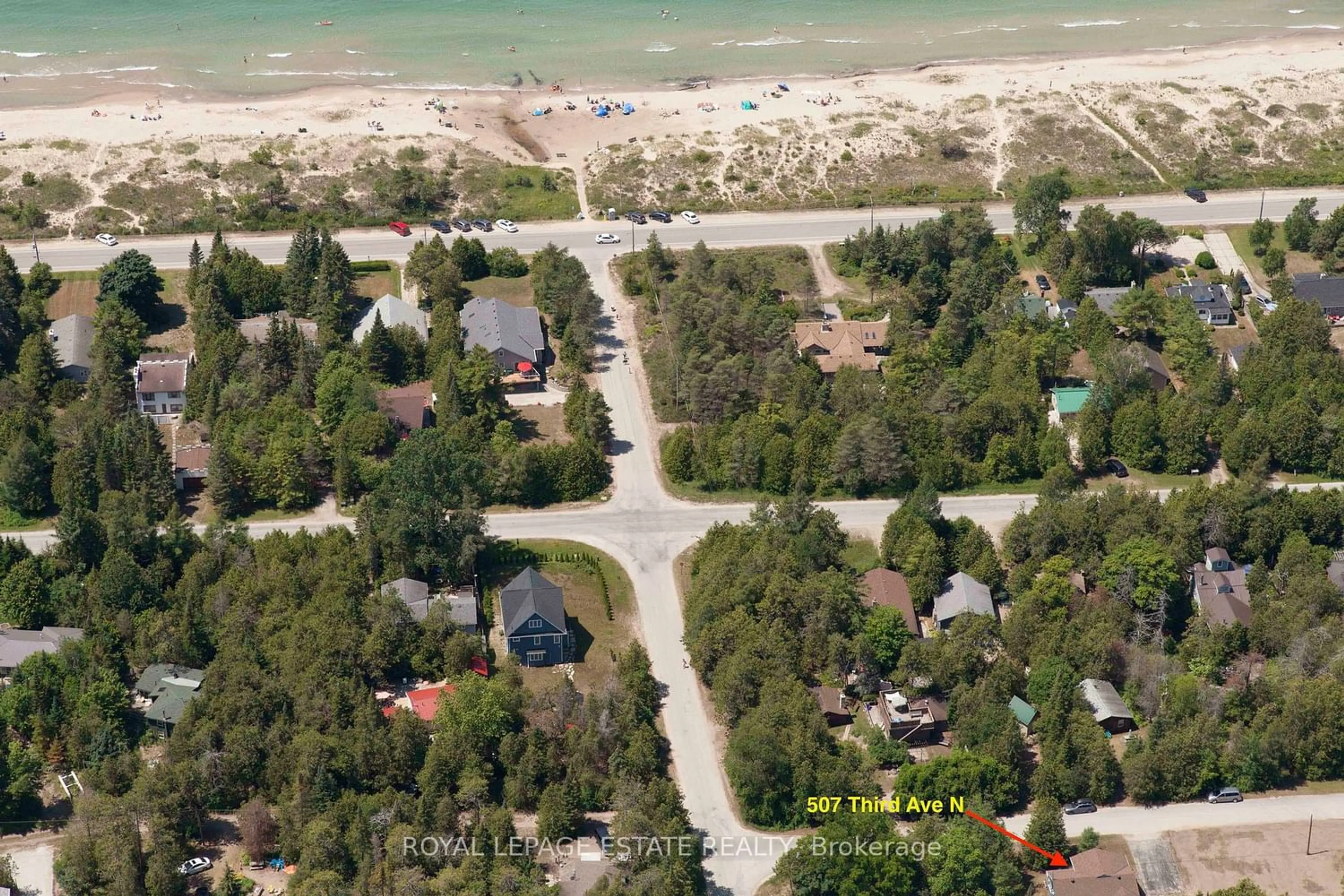 Street view for 507 3rd Ave, South Bruce Peninsula Ontario N0H 2G0