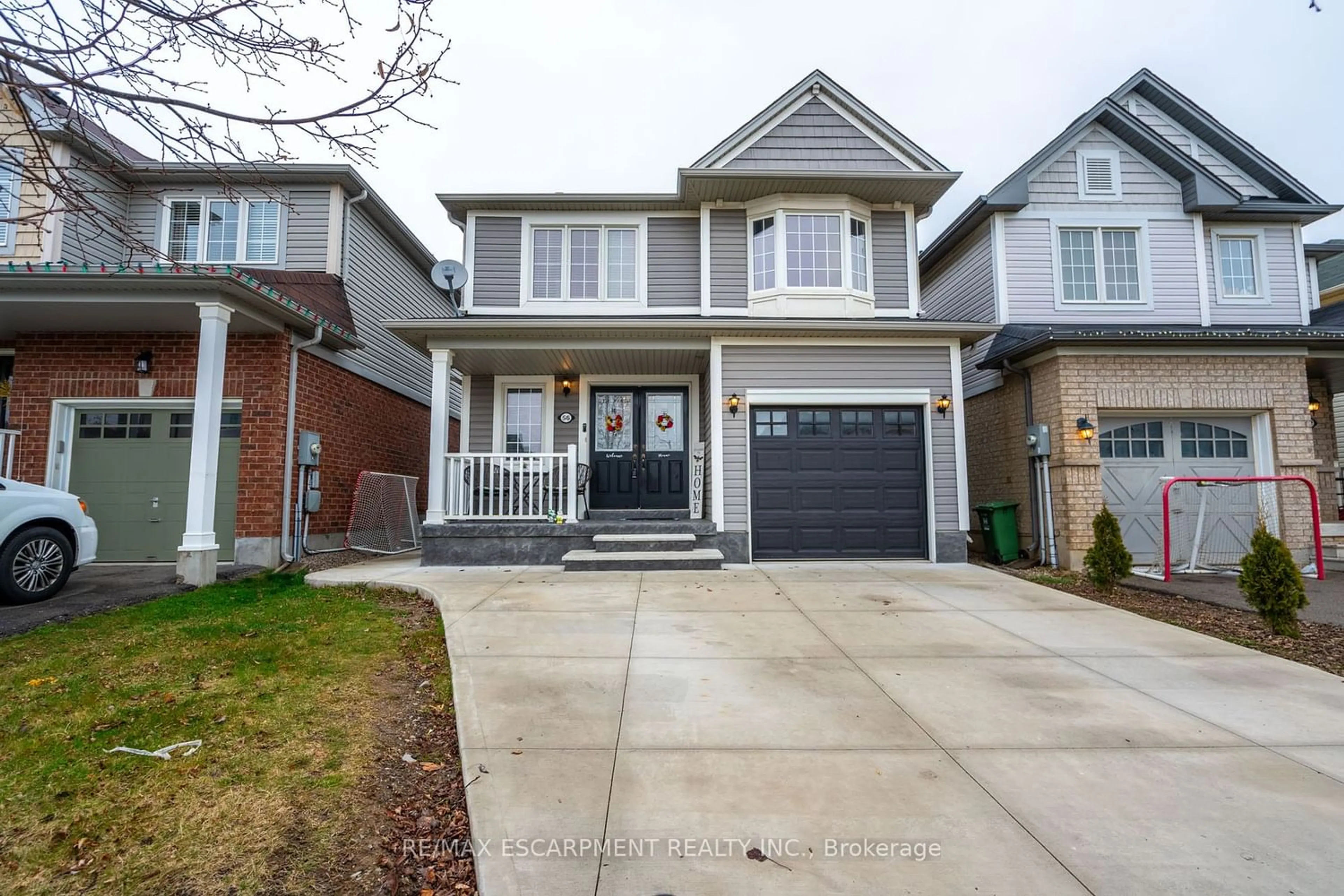 Frontside or backside of a home for 56 Whitwell Way, Hamilton Ontario L0R 1C0