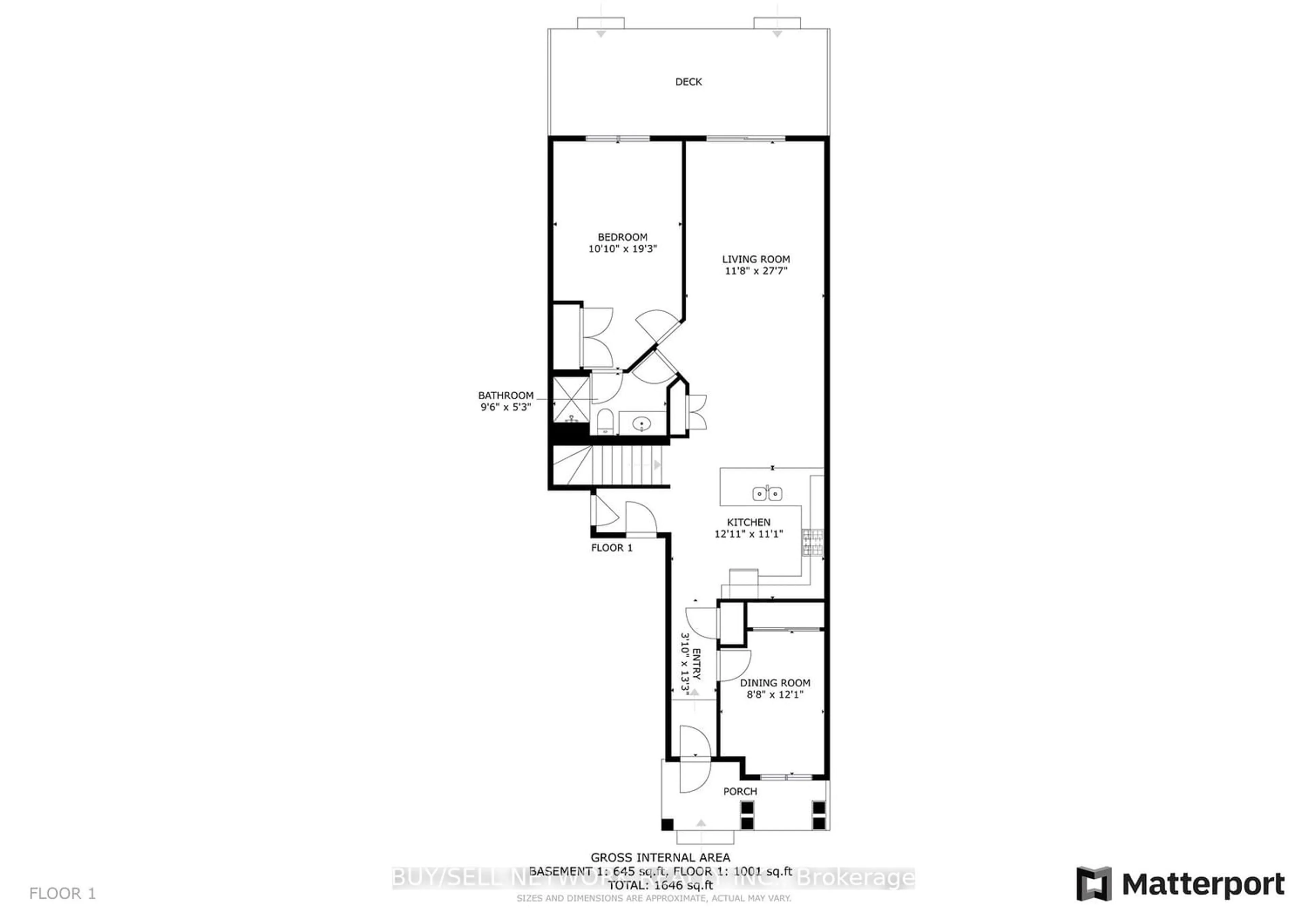 Floor plan for 39 Chadwin Dr, Kawartha Lakes Ontario K9V 0E8