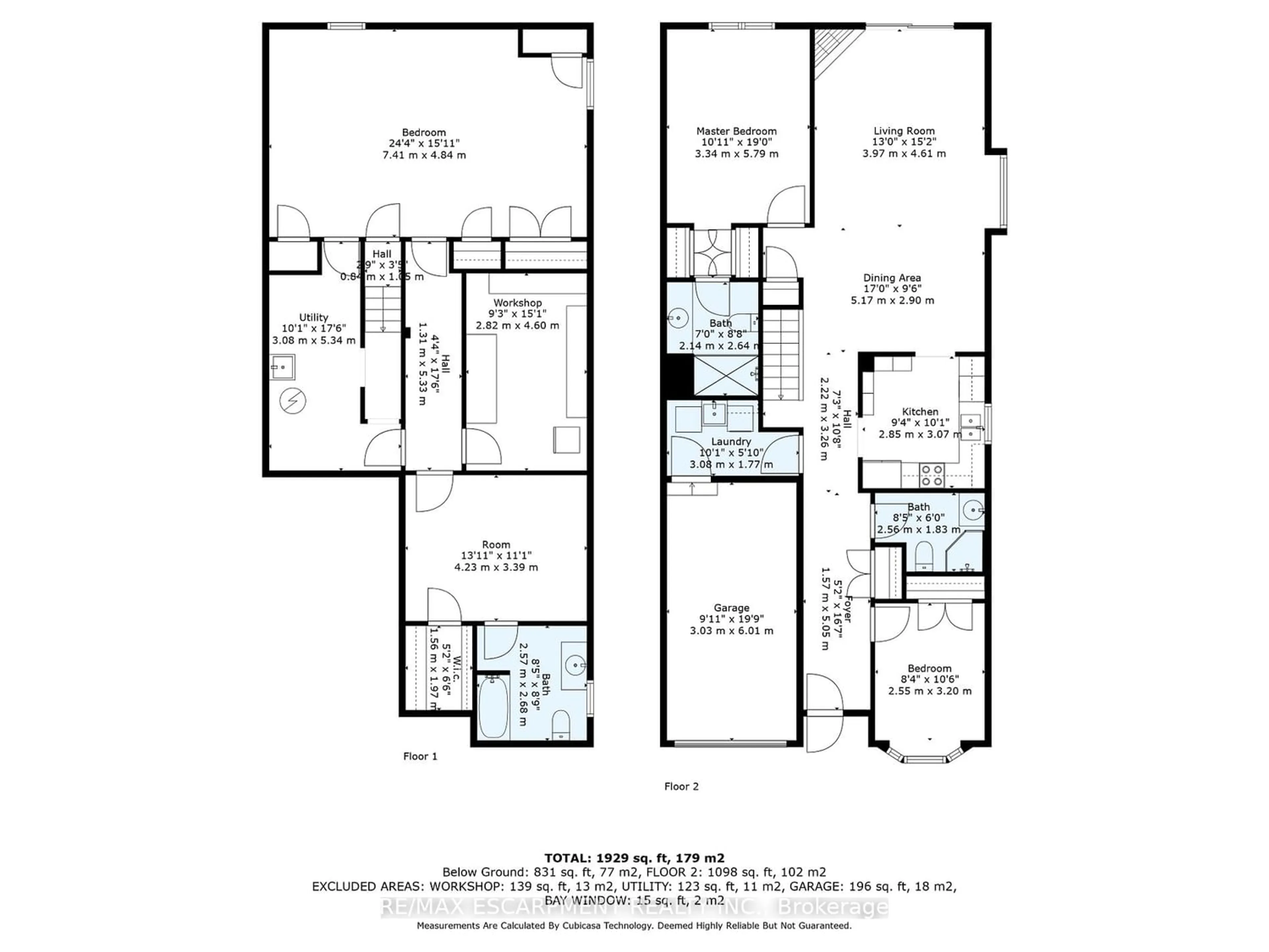 Floor plan for 20 Meadowlands Blvd #23, Hamilton Ontario L9K 1J5
