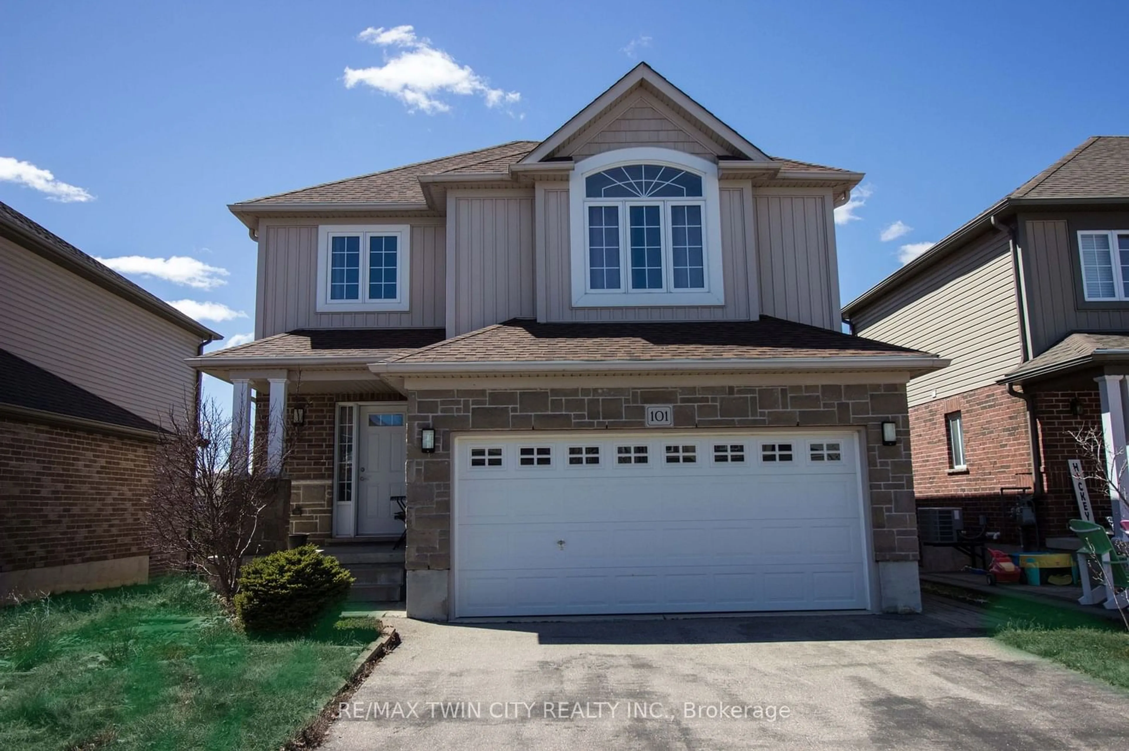 Frontside or backside of a home for 101 Robert Simone Way, North Dumfries Ontario N0B 1E0