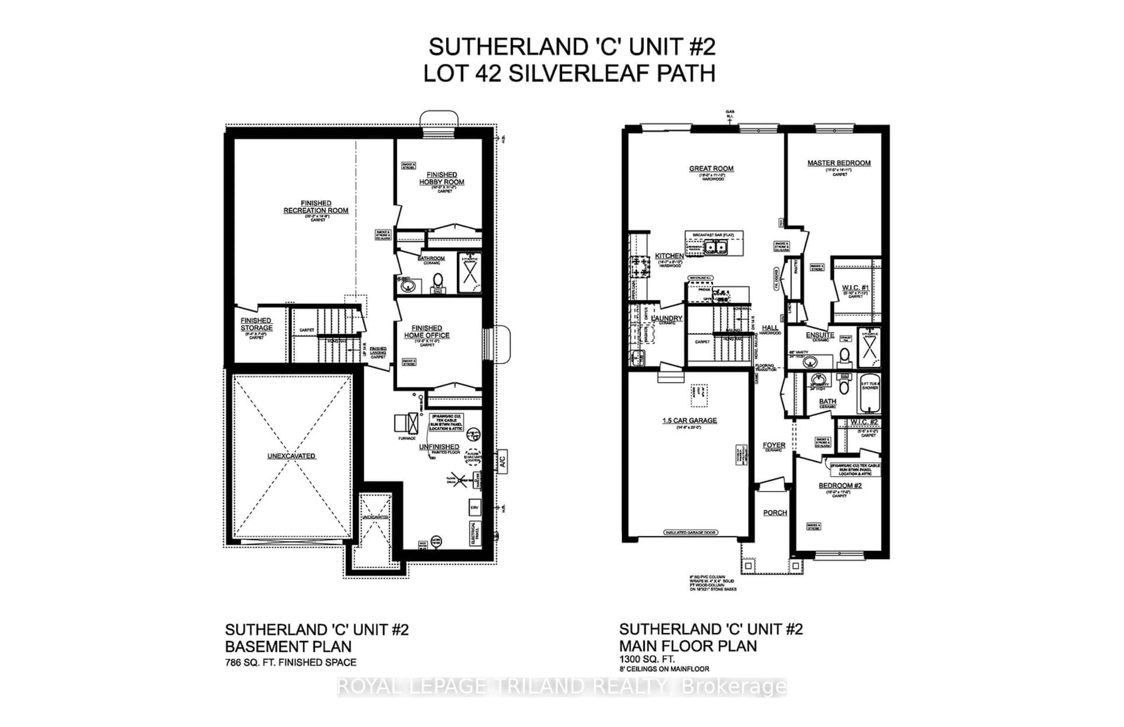 Floor plan for 43 SILVERLEAF Path, St. Thomas Ontario N5R 0N6