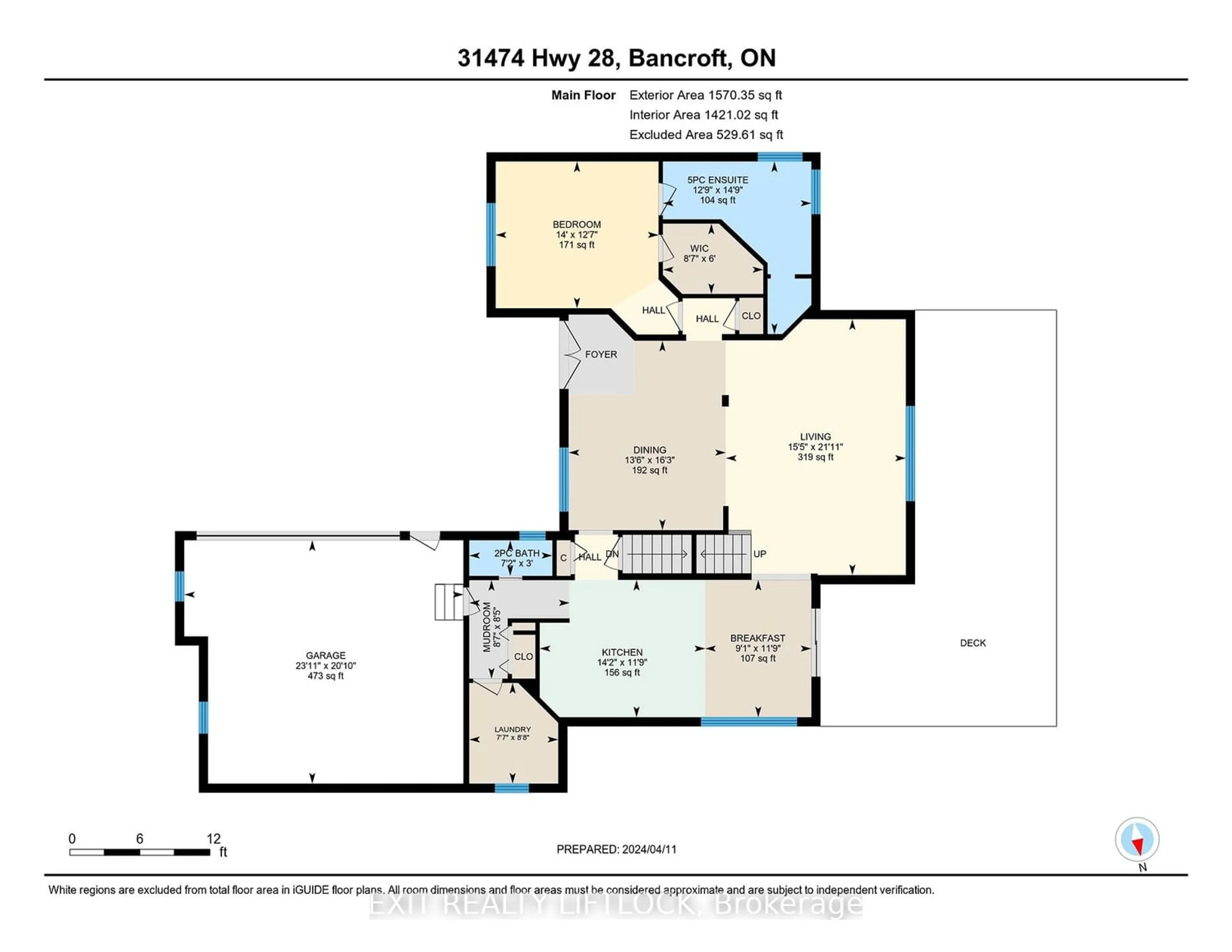Floor plan for 31474 Highway 28 Rd, Bancroft Ontario K0L 1C0