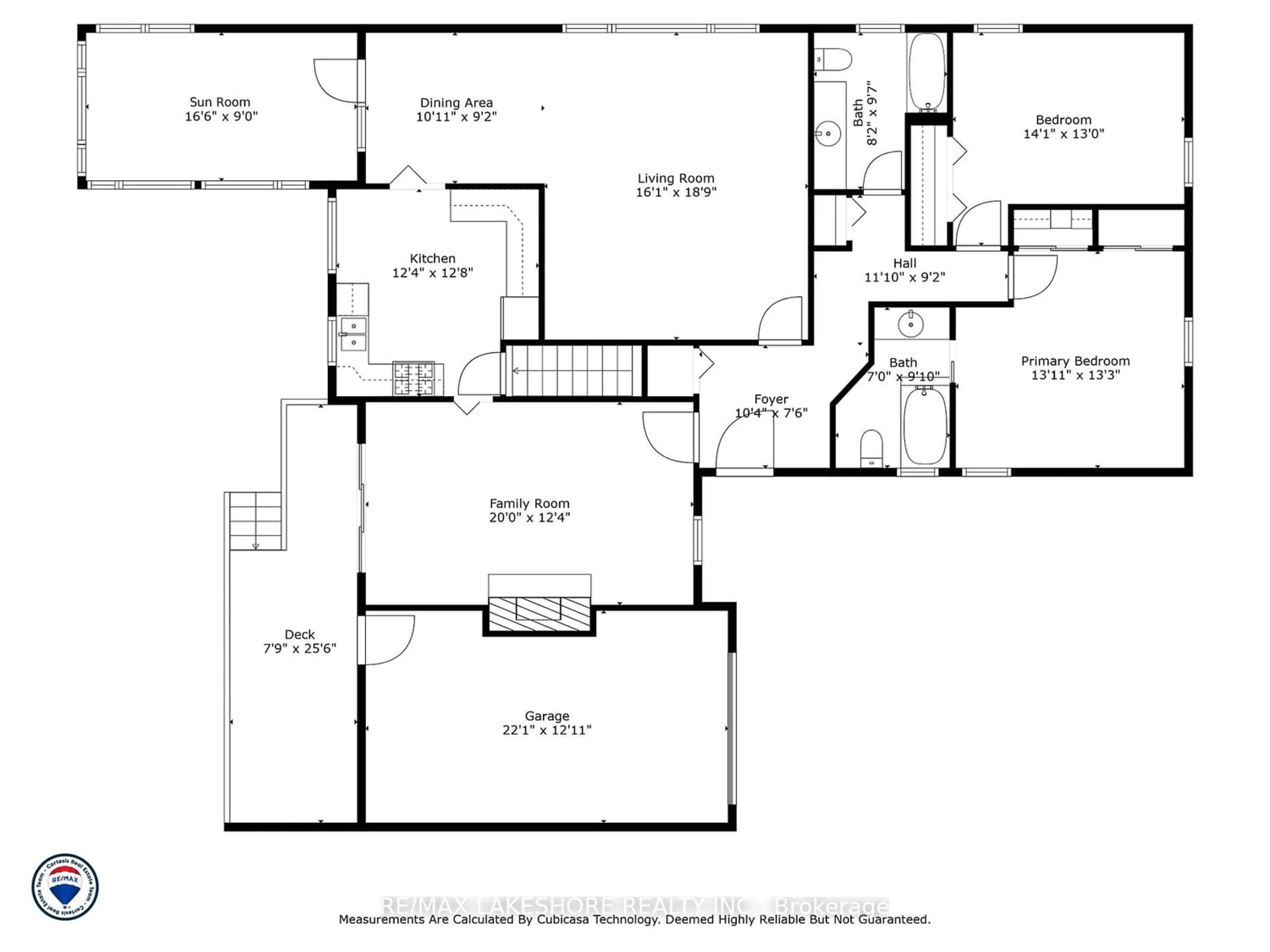 Floor plan for 239 Queen St, Cobourg Ontario K9A 1N4