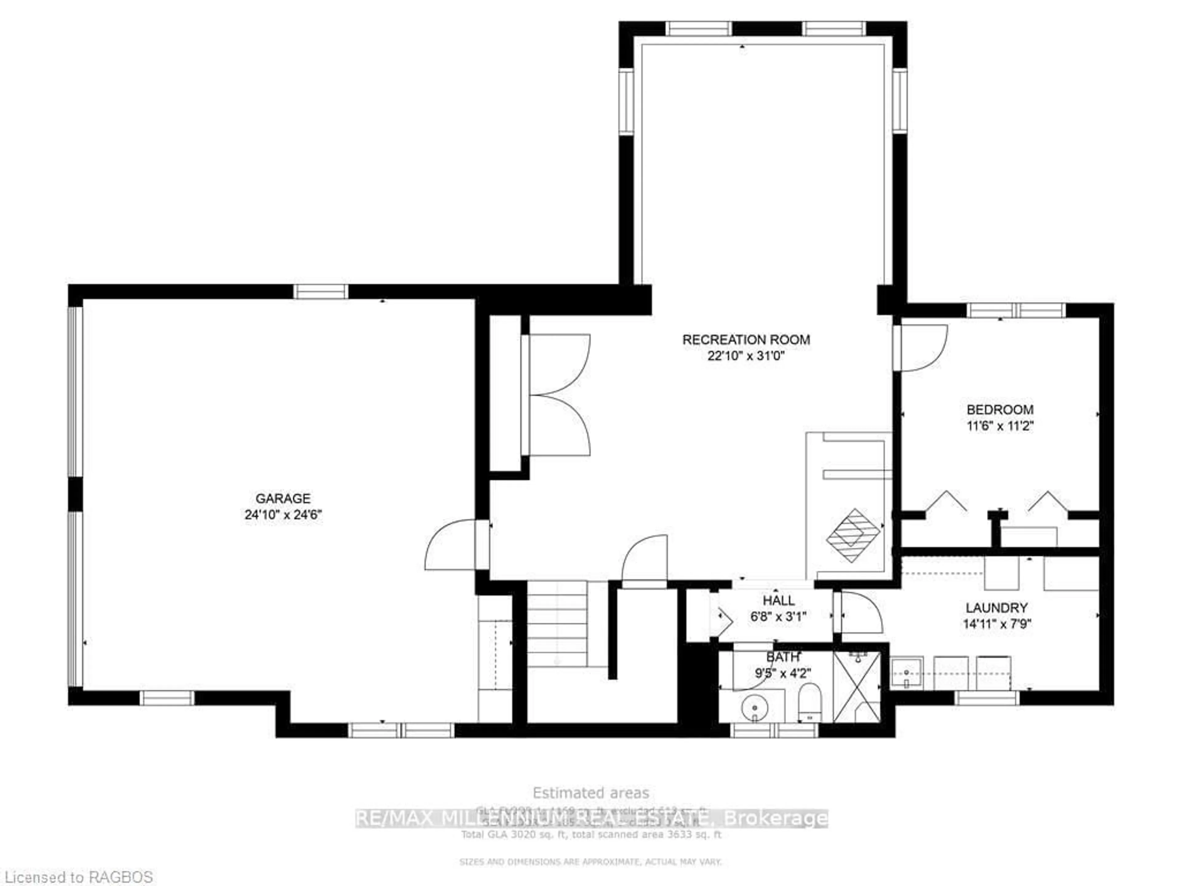 Floor plan for 22648 Grey Road 16 Rd, Chatsworth Ontario N0H 1G0