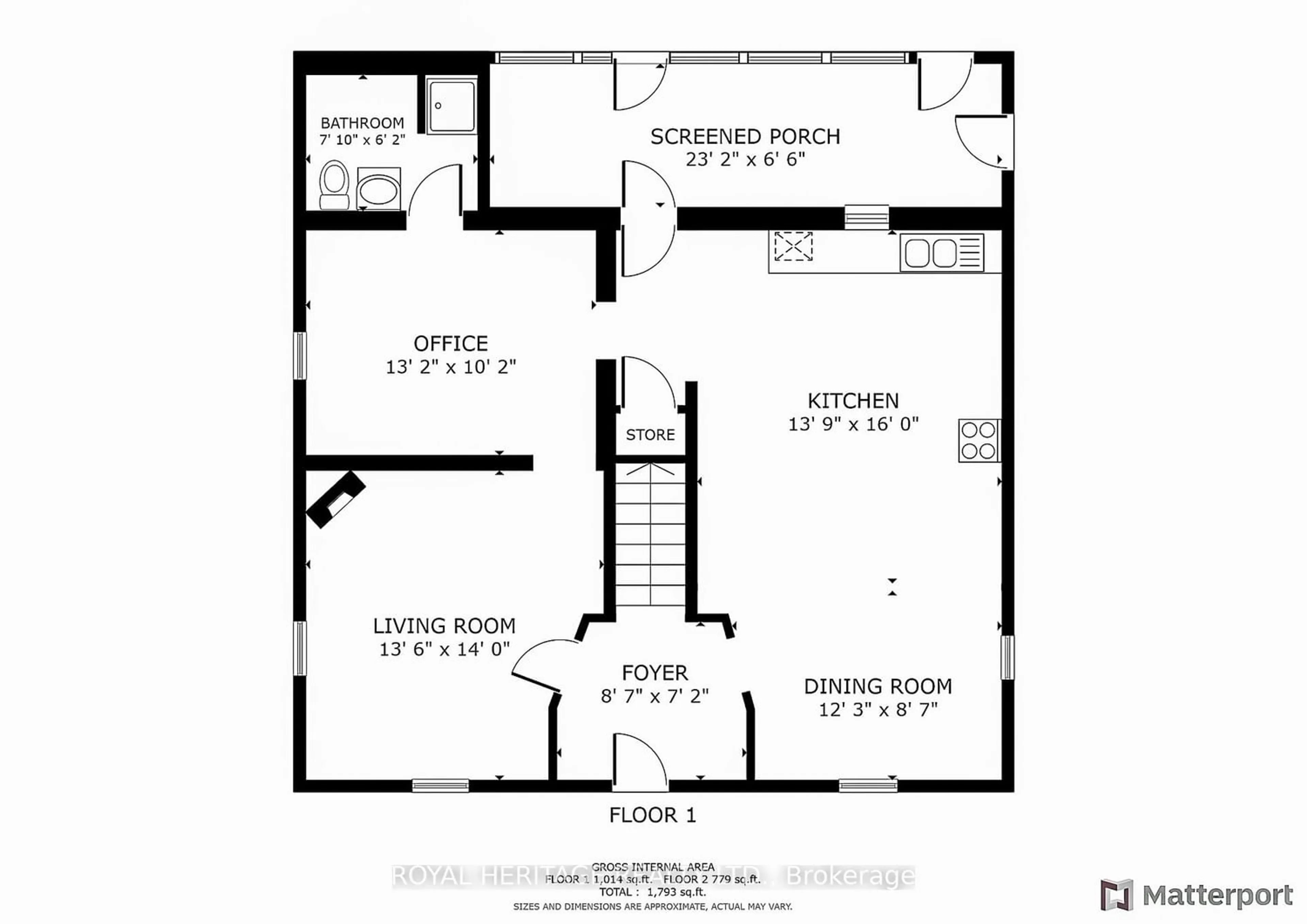 Floor plan for 171 Mhusk Rd, Admaston/Bromley Ontario K0J 1S0