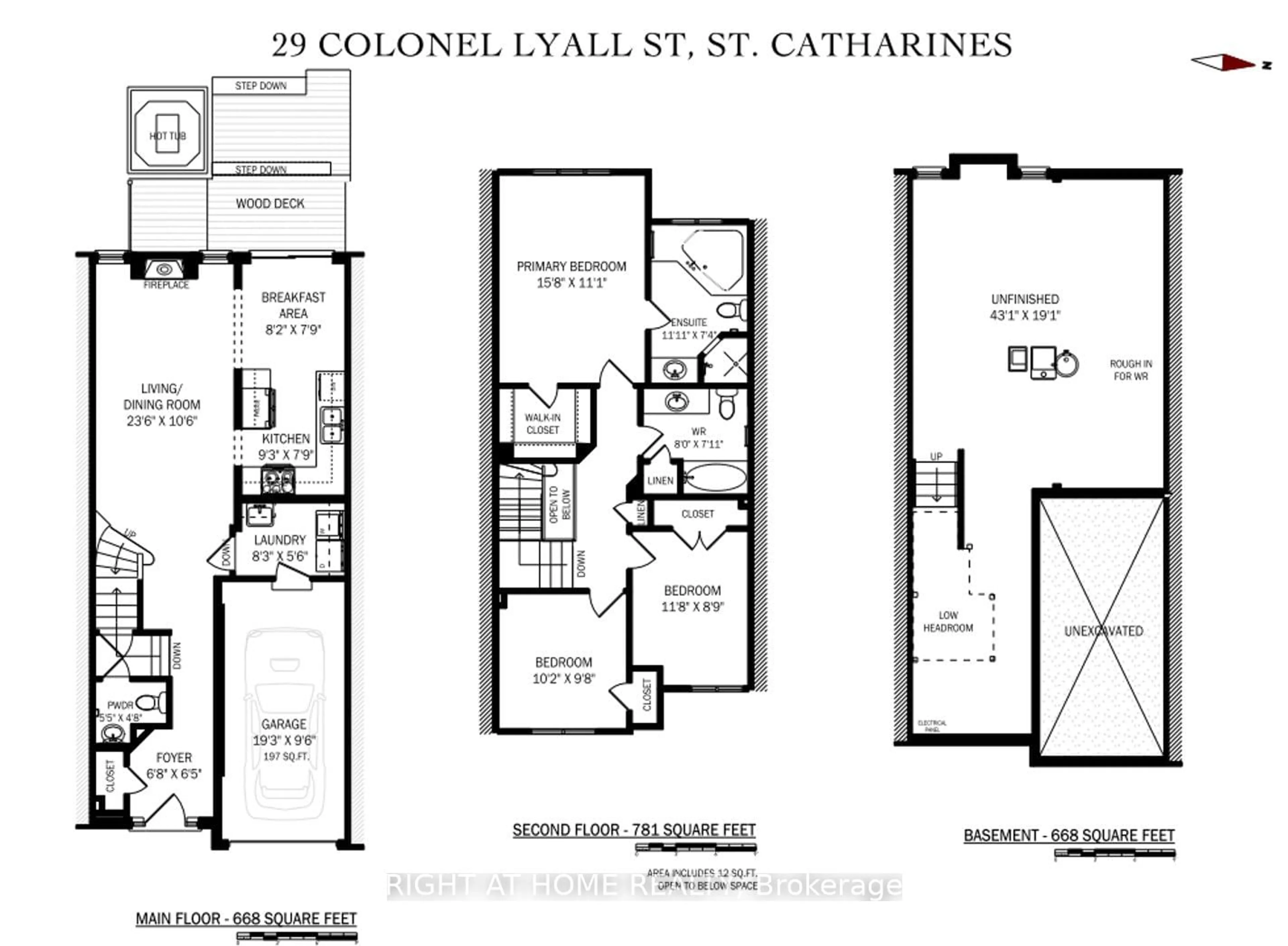Floor plan for 29 Colonel Lyall St, St. Catharines Ontario L2P 0B3