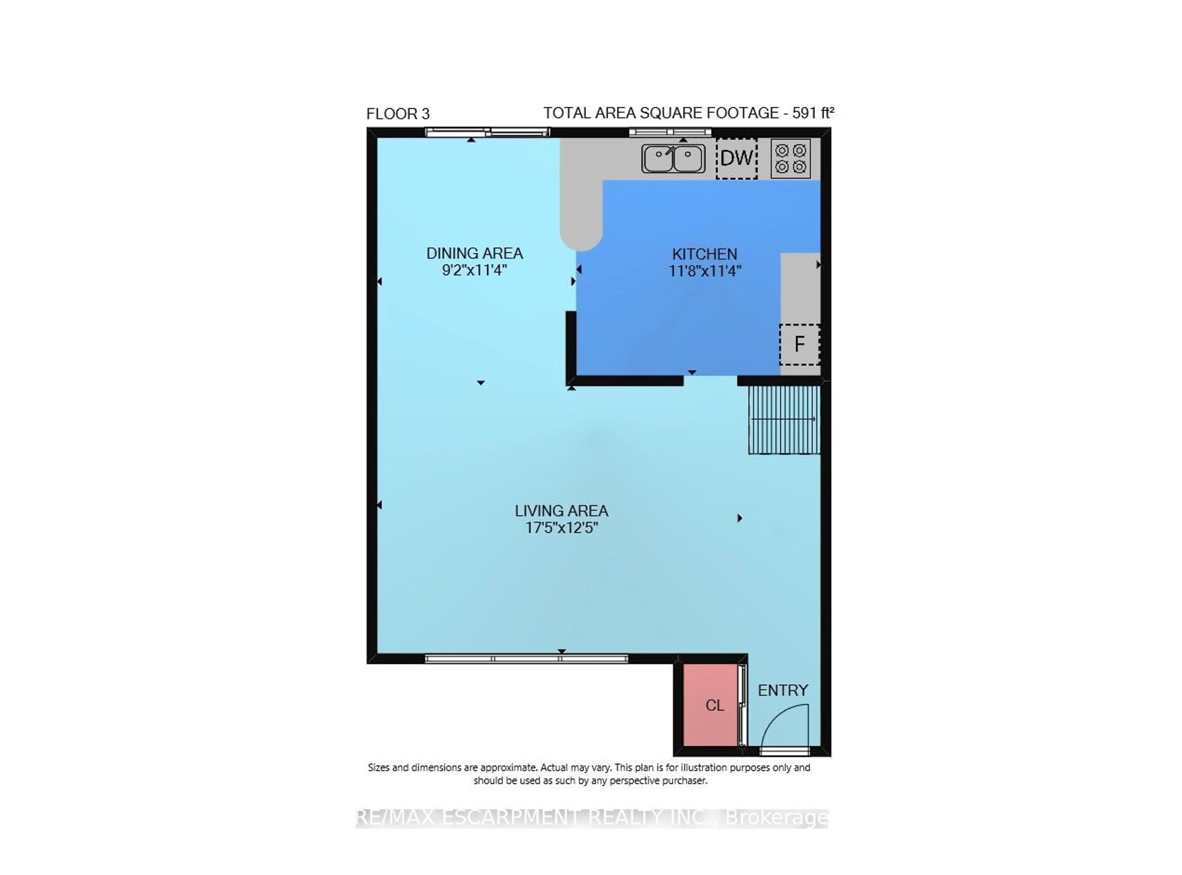 Floor plan for 3542 Fifteenth St, Lincoln Ontario L2E 6P7
