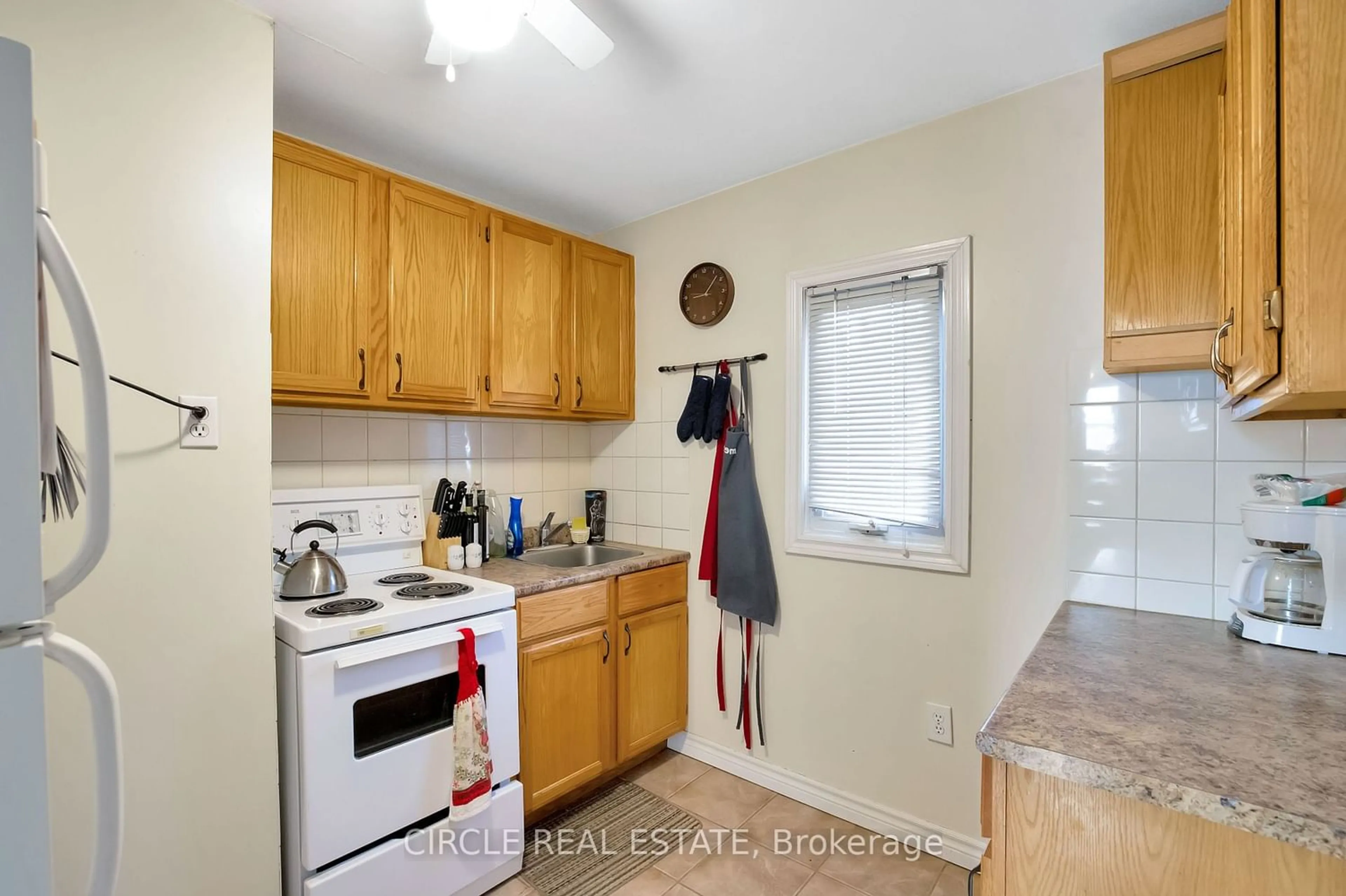Standard kitchen for 1162 Richmond St #1160, Windsor Ontario N9A 4A4
