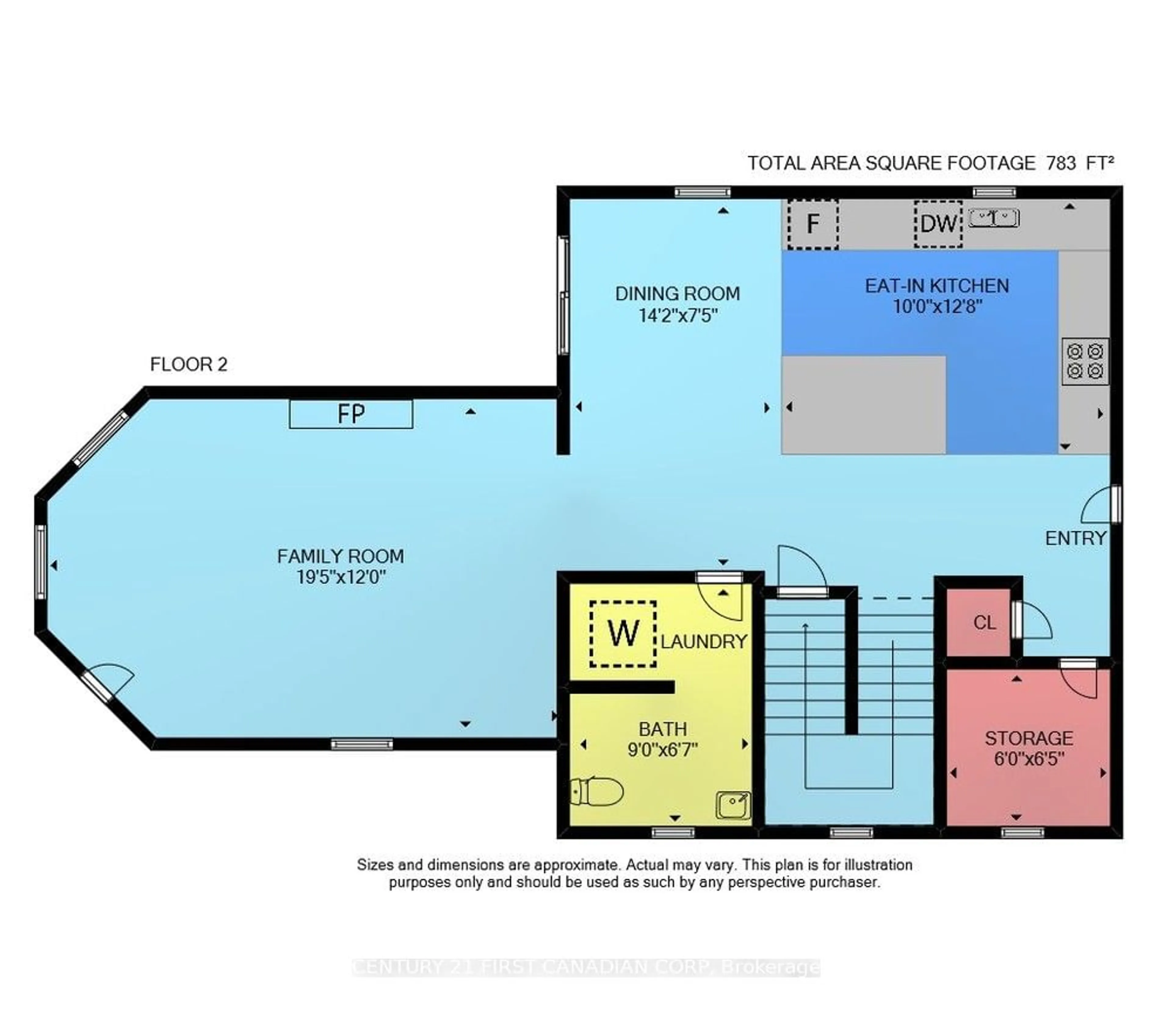 Floor plan for 379 Front St, Central Elgin Ontario N5L 1G2